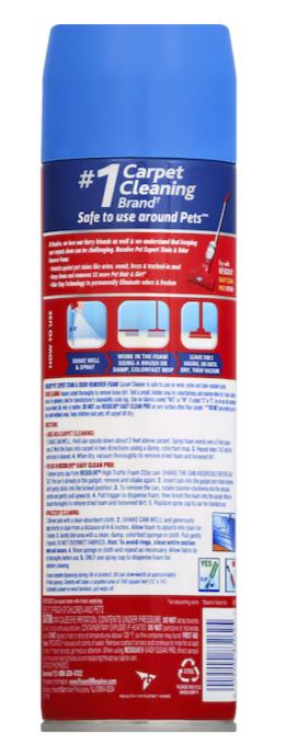 Resolve Pet High Traffic - Foam - 22oz/12pk