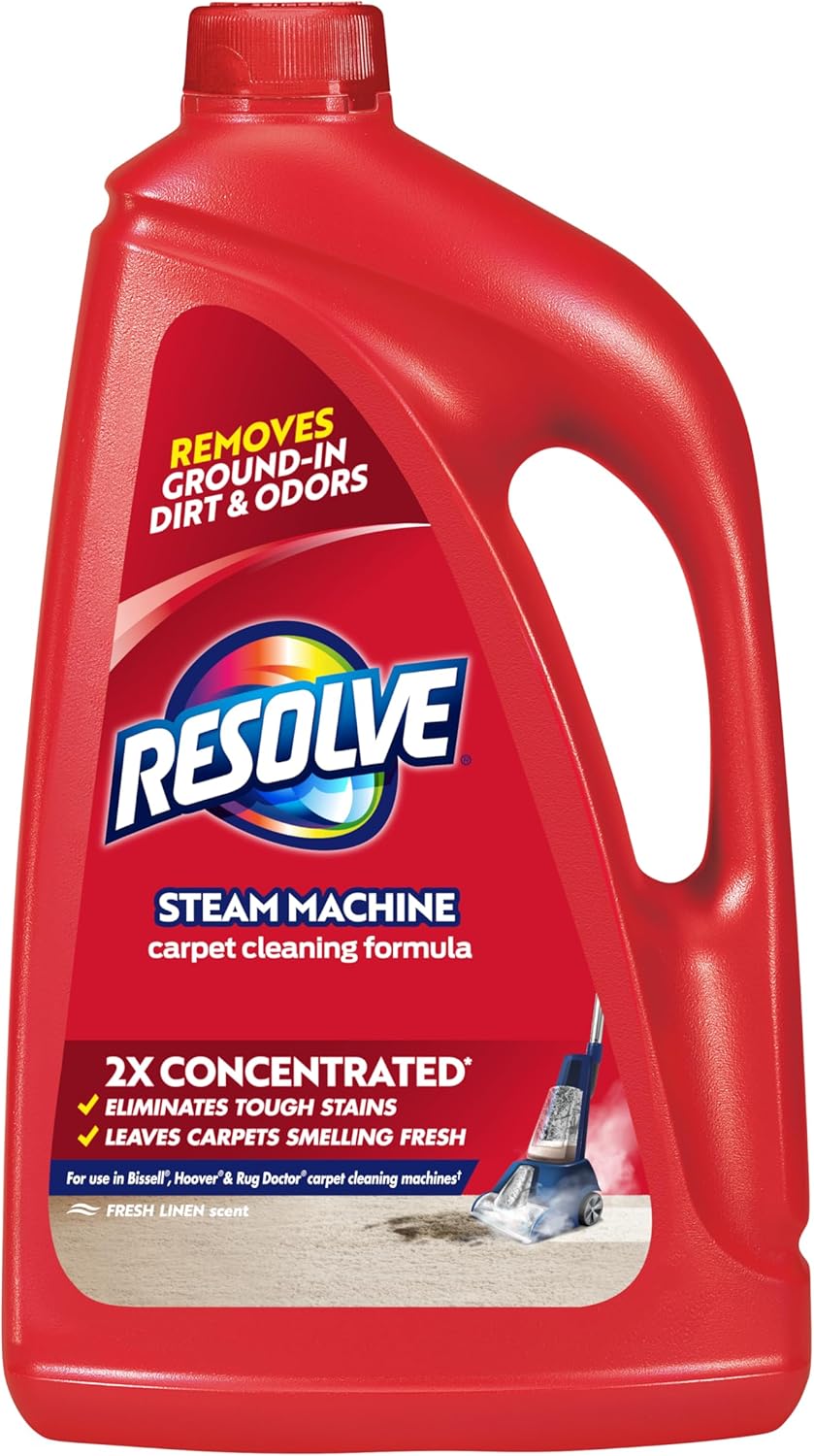 RESOLVE Carpet 2X Concentrate for Steam Machines - 60oz/4pk