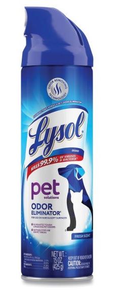 LYSOL Pet Odor Eliminator - 15oz/12pk