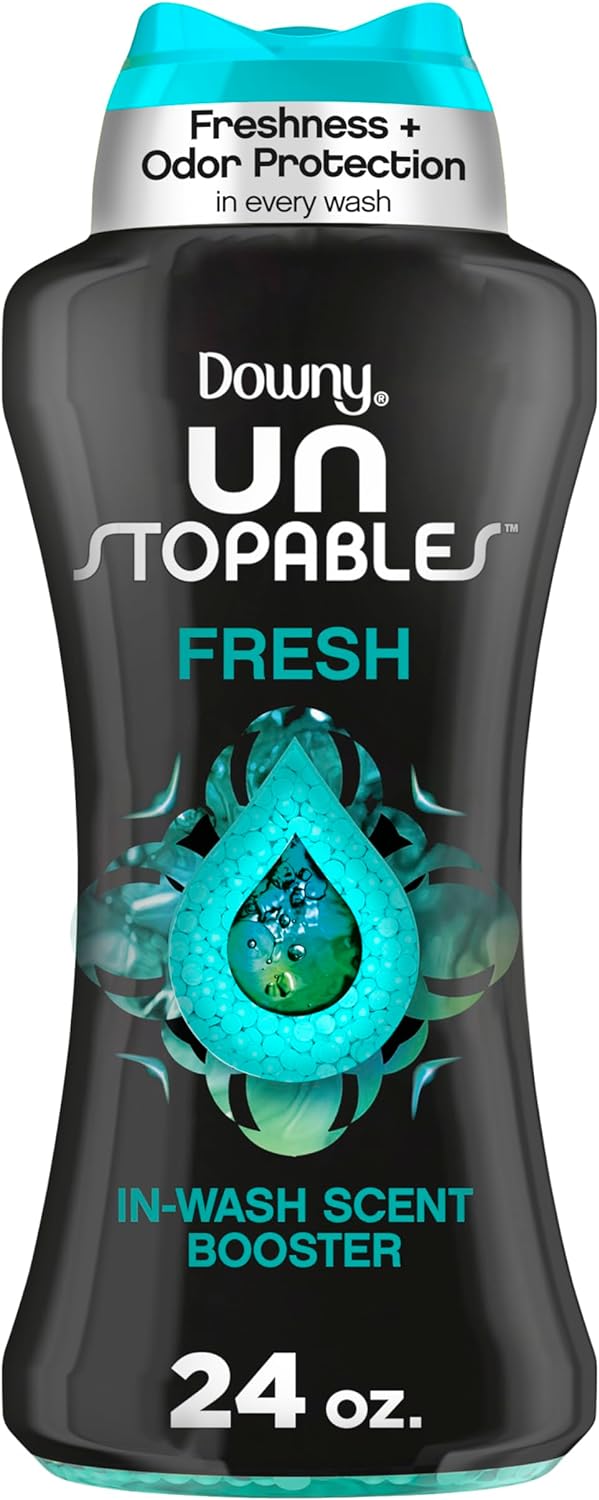 Downy Unstopables In Wash Laundry Scent Booster Beads Fresh - 24oz/4pk