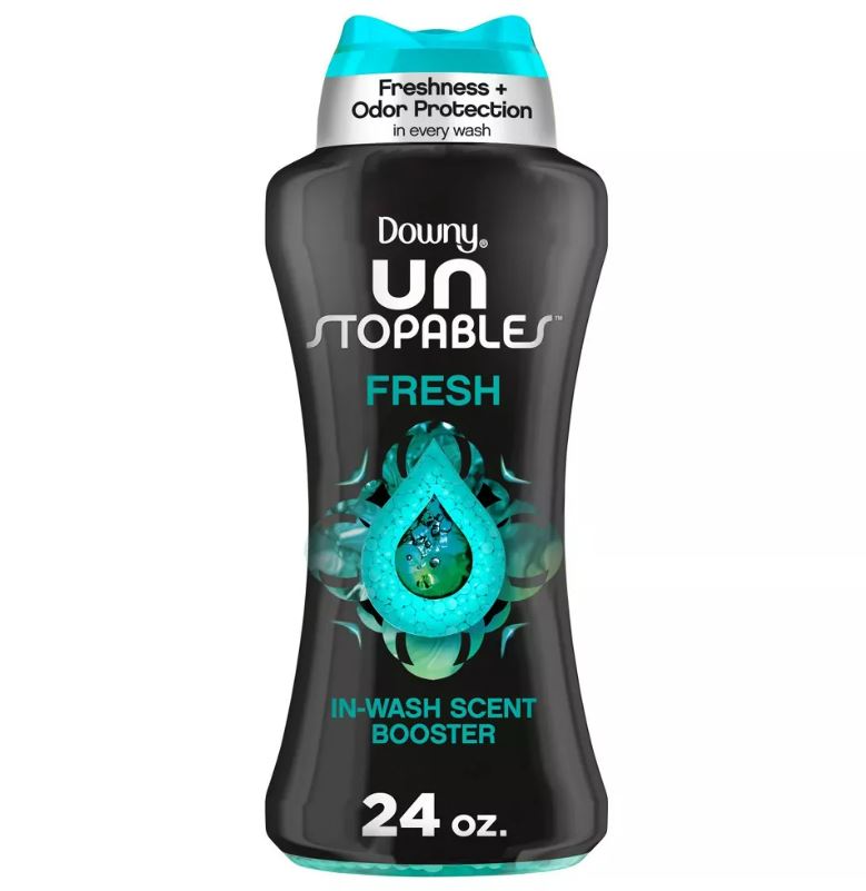 Downy Unstopables In Wash Laundry Scent Booster Beads Fresh - 24oz/4pk