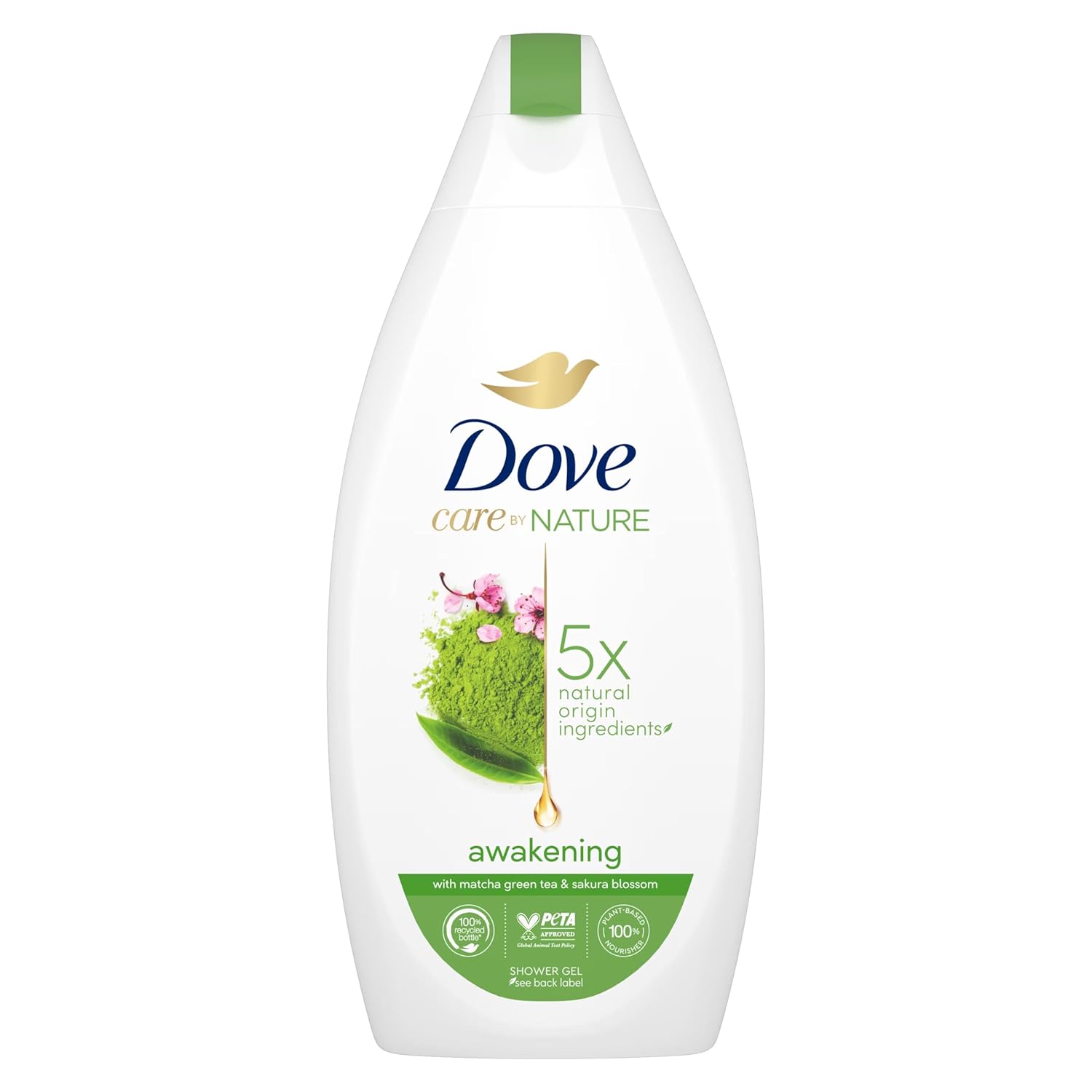 Dove Body Wash - Awakening With Matcha Green Tea & Sakura Blossom - 13.5oz(400ml)/6pk