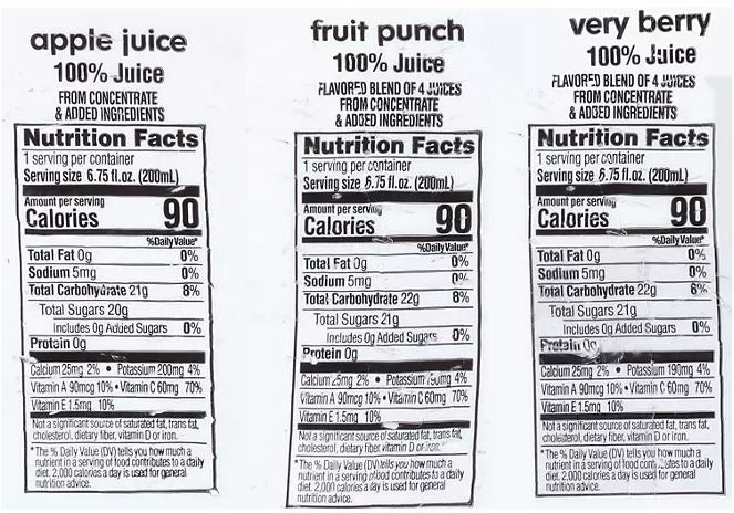 Apple & Eve Juice Box Variety Pack - 6.75oz/36pk