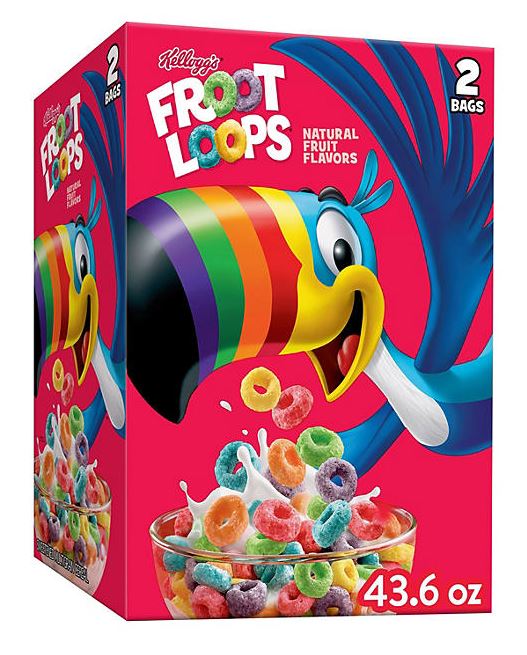 Froot Loops Breakfast Cereal - 43.6oz/1pk