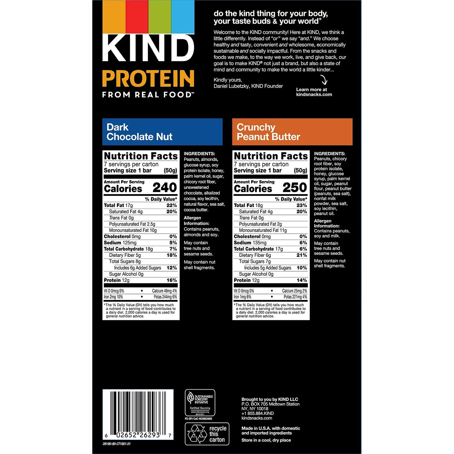 KIND Protein Bar Variety Pack 14 ct/1pk