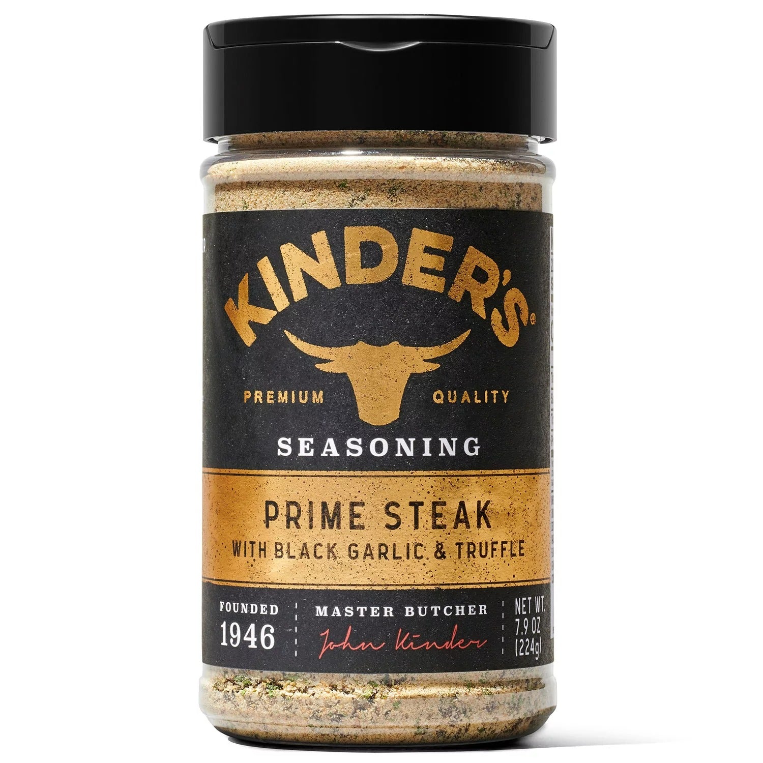 Kinder's Prime Steak with Black Garlic and Truffle Seasoning-7.9oz/1pk