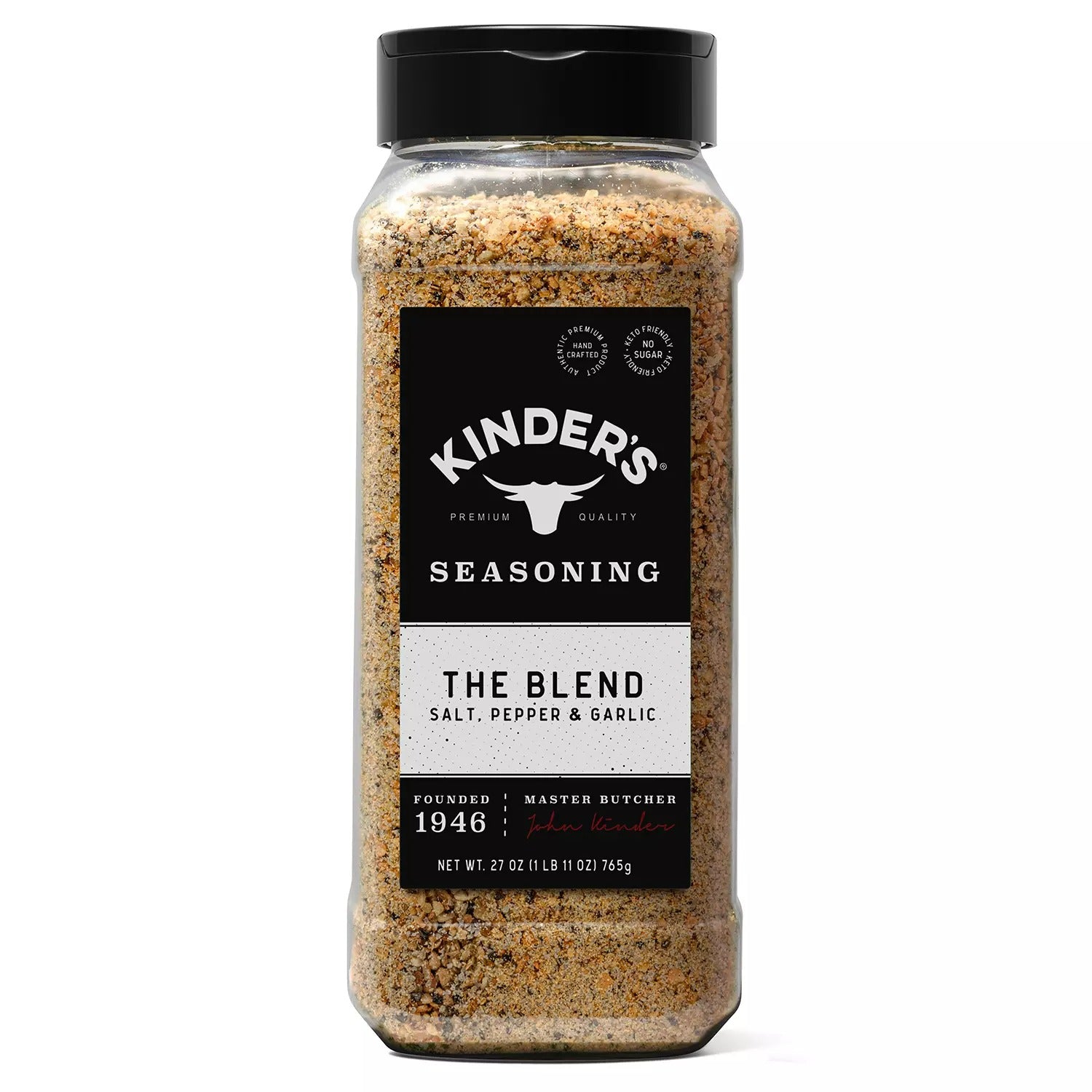 Kinder's The Blend Seasoning Salt, Pepper and Garlic-27oz/1pk