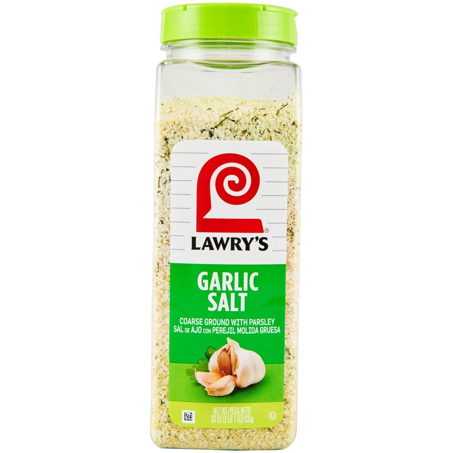 Lawry's Coarse Ground Garlic Salt with Parsley - 33oz/1pk