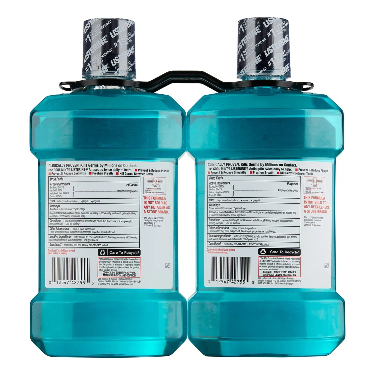 Listerine COOLMINT  - 1.5L/8pk