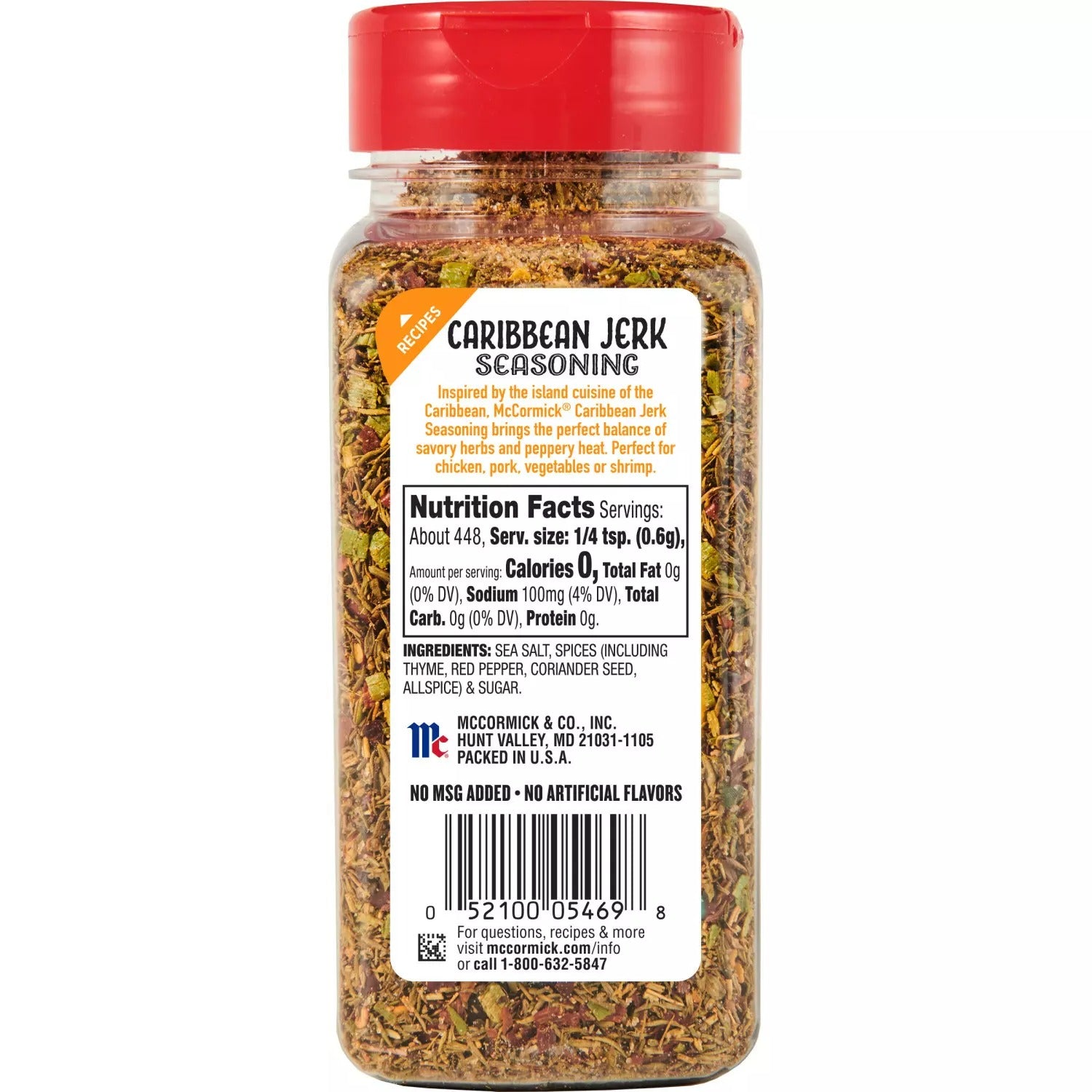 McCormick Caribbean Jerk Seasoning - 9.5oz/1pk