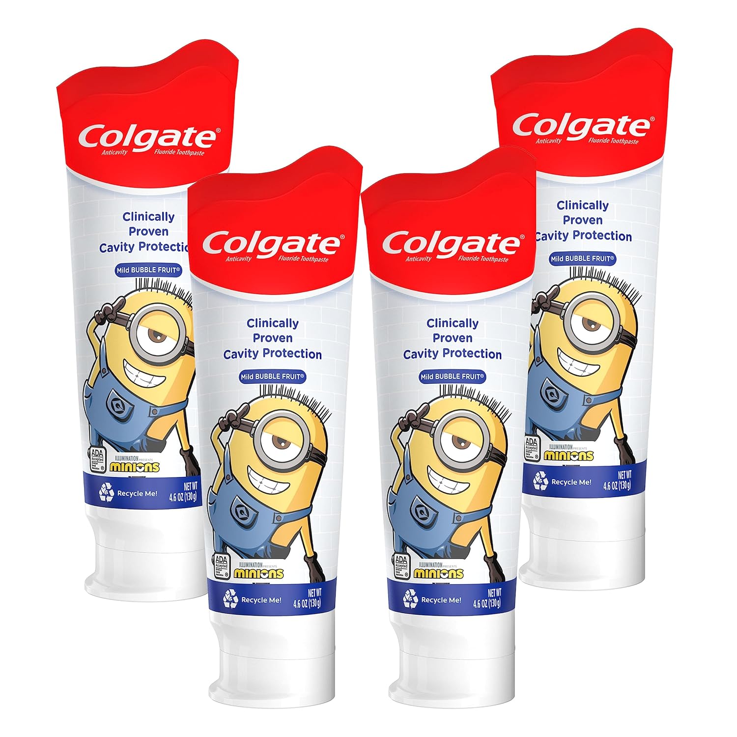 Colgate Kids Toothpaste with Anticavity Fluoride Minions - 4.6oz/12pk