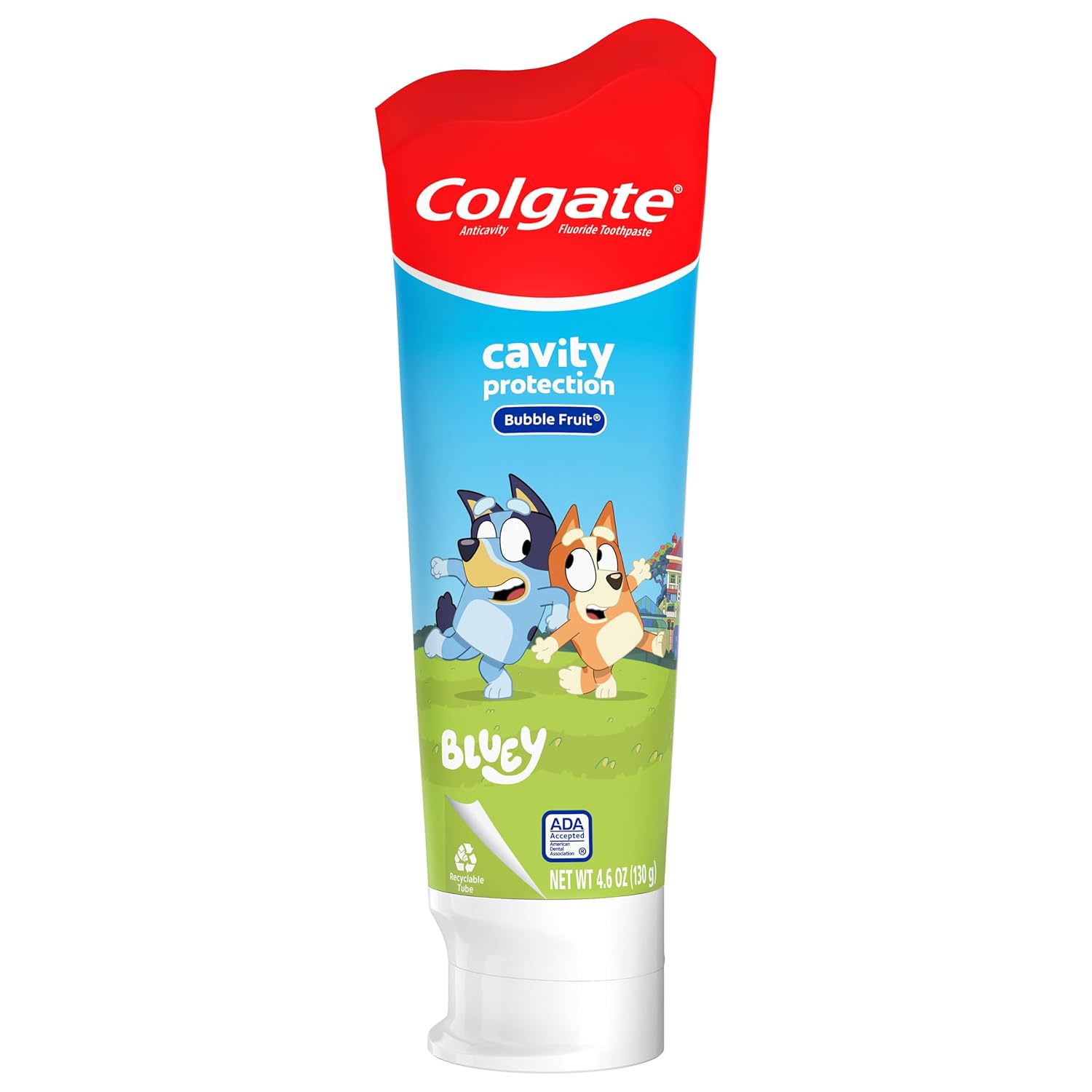 Colgate Kids Toothpaste with Anticavity Fluoride Bluey- 4.6oz/12pk