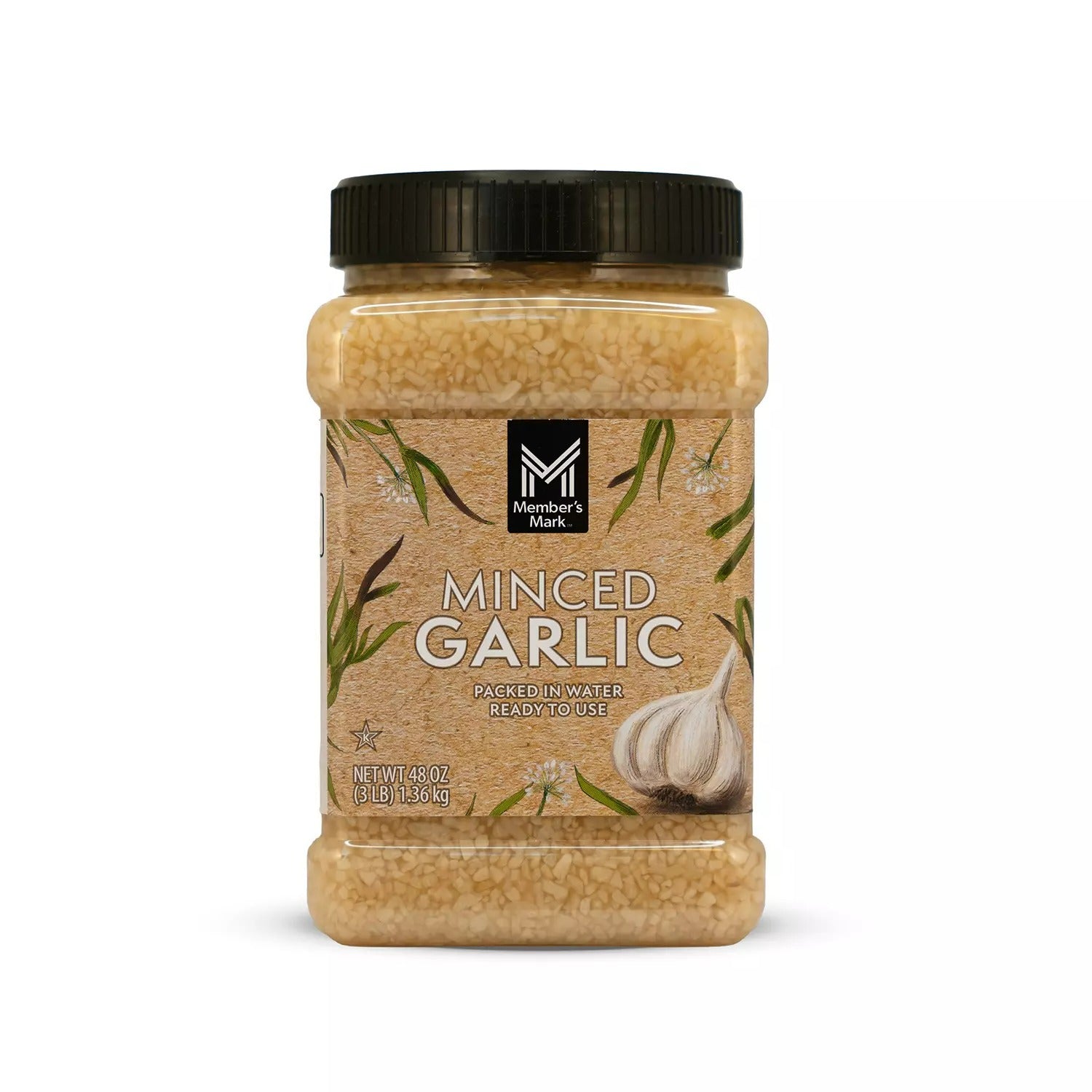 Member's Mark Minced Garlic - 48oz/1pk