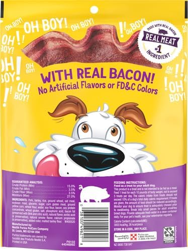 Purina Beggin Strips Dog Snacks Bacon Flavor - 6oz/6pk