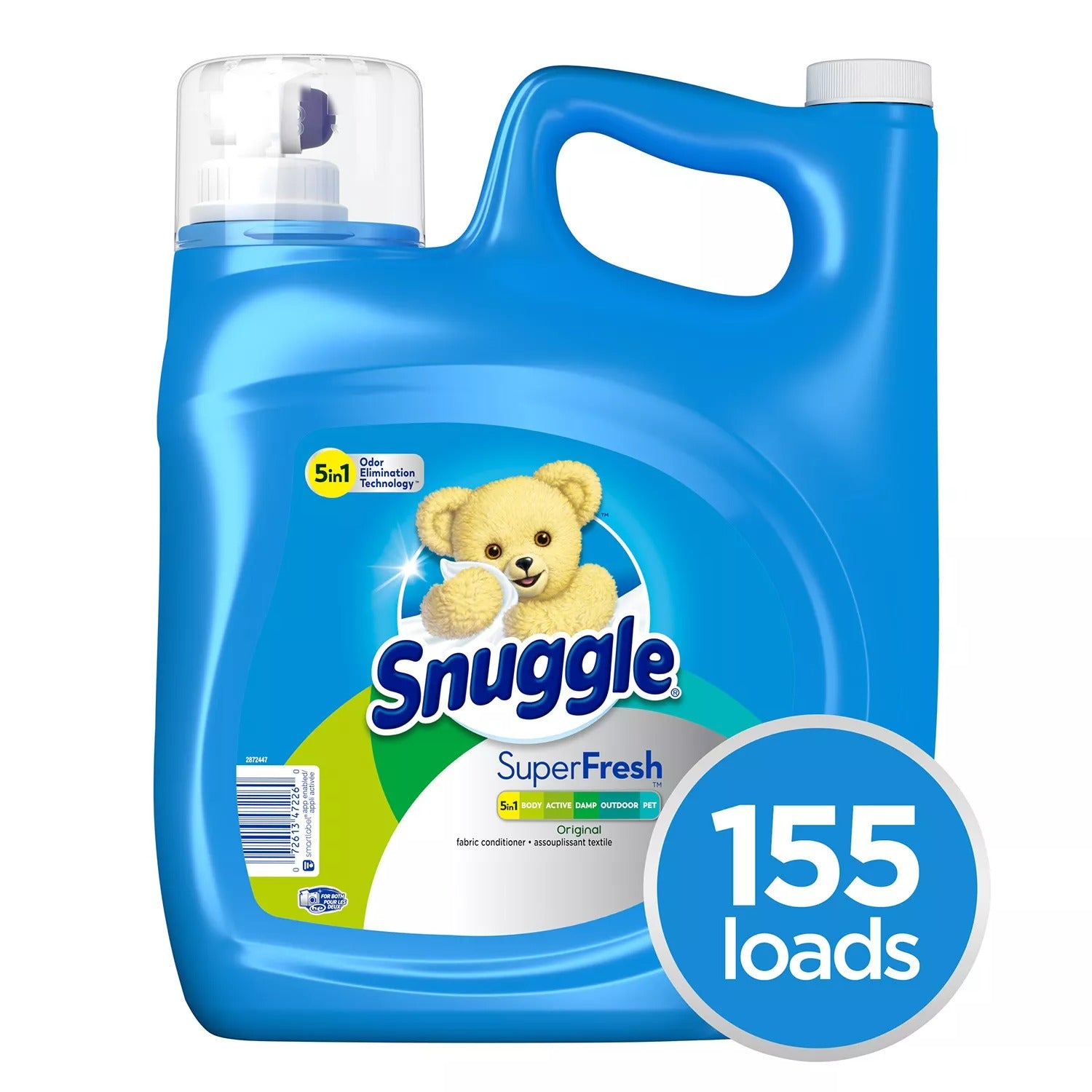 Snuggle Plus SuperFresh Liquid Fabric Softener 155 loads - 164oz/2pk