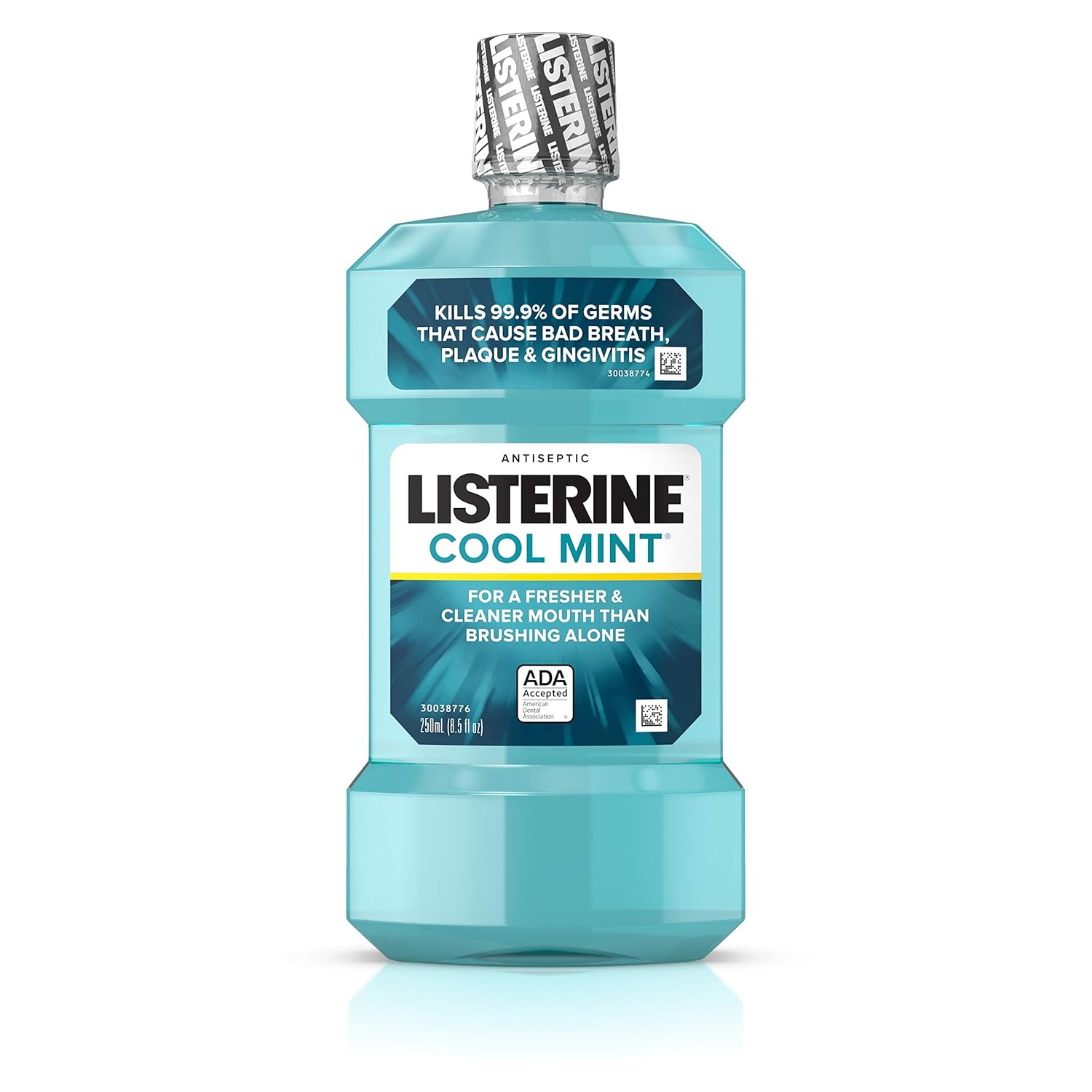 Listerine Cool Mint Antiseptic Mouthwash - 250ml/6pk