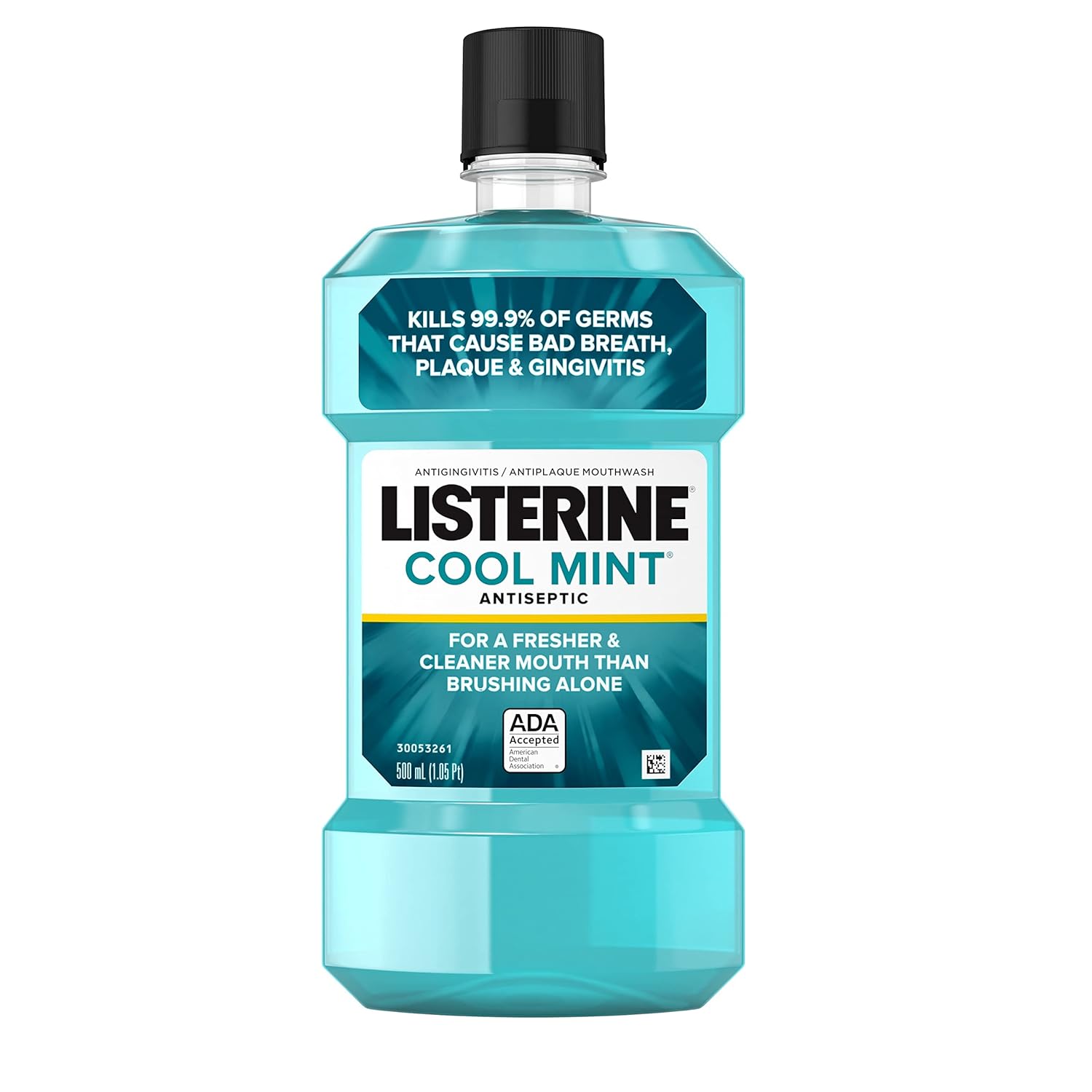 Listerine Mouth Wash Cool Mint - 500ML/6pk