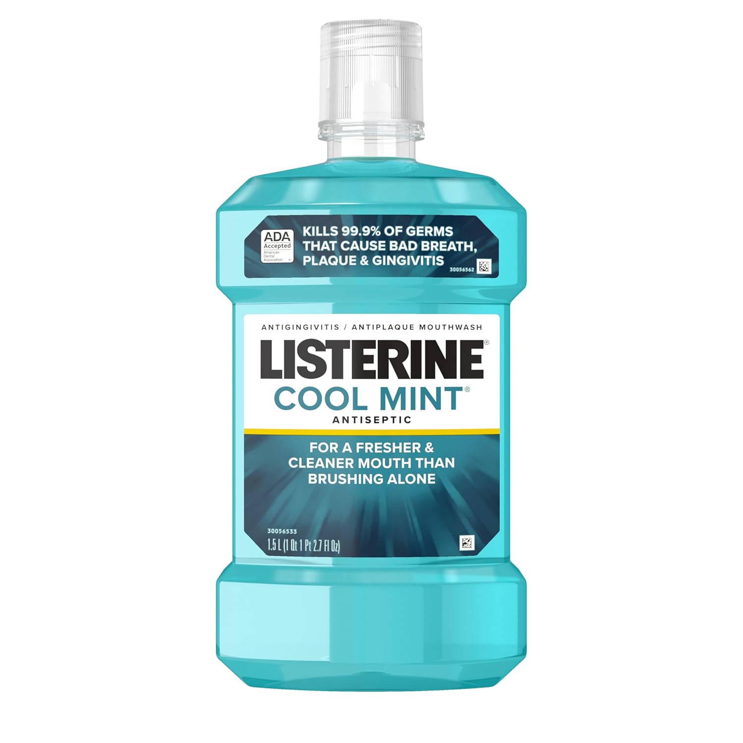 LISTERINE ANTISEPTIC COOL MINT - 1.5L/6pk