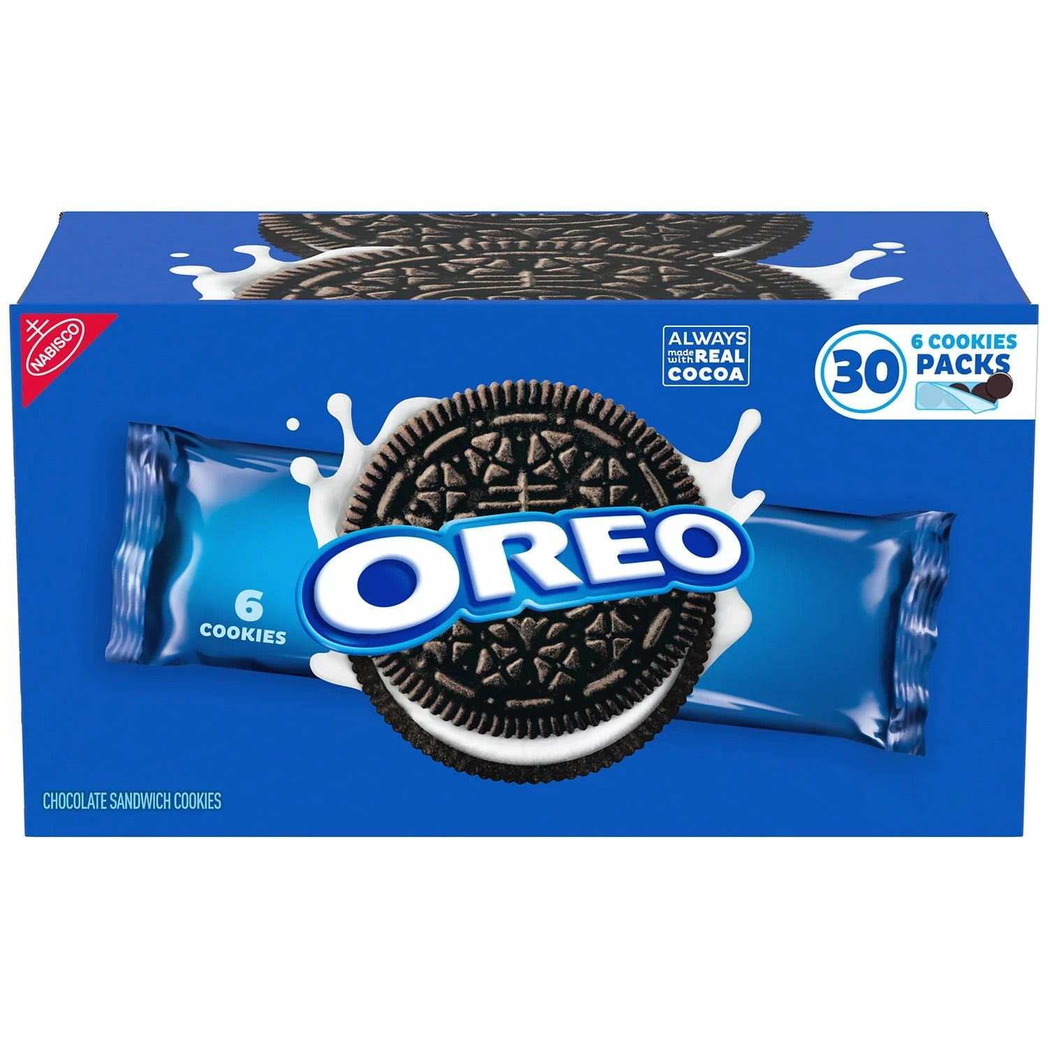 OREO Chocolate Sandwich Cookies - 2.4oz/30pk