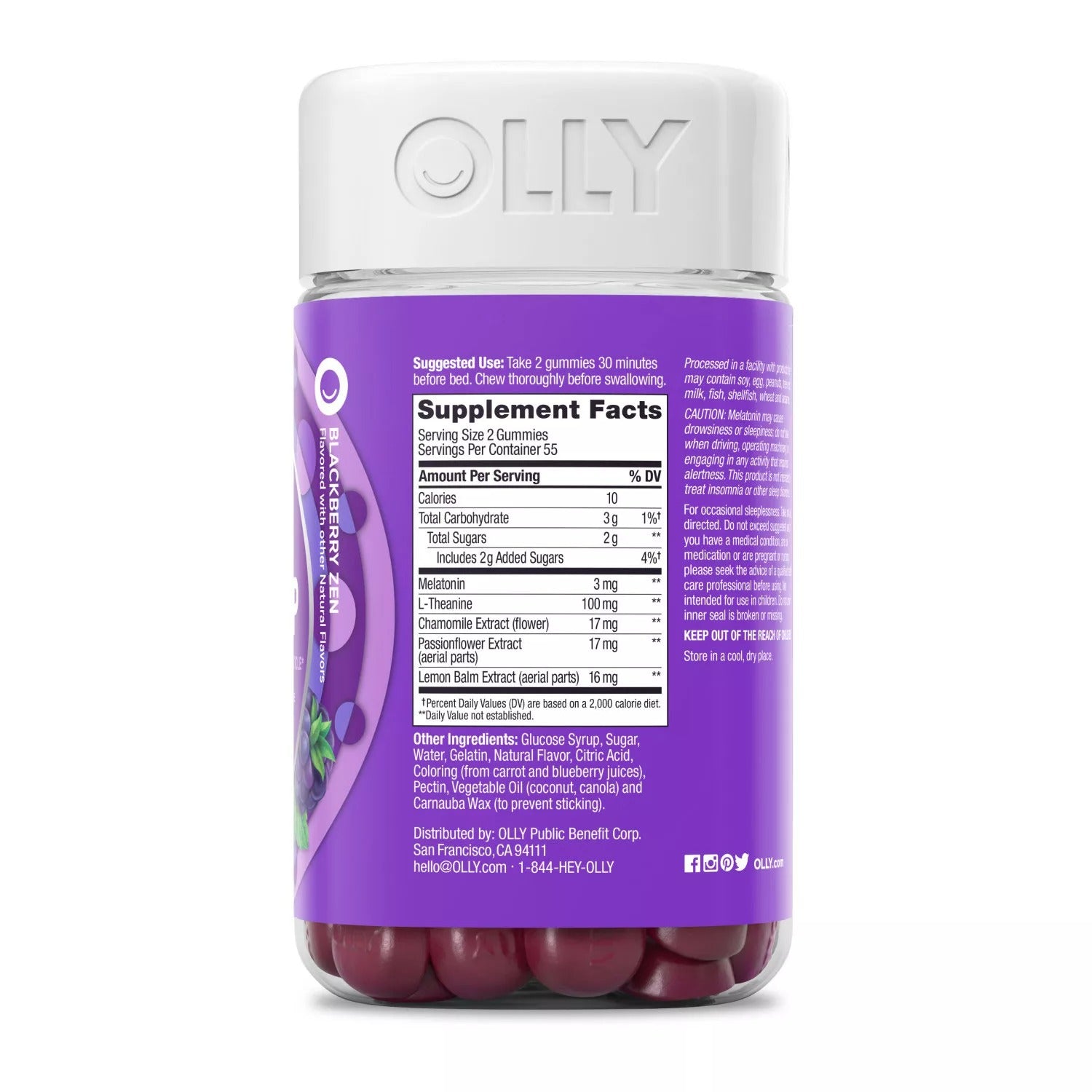 Olly Restful Sleep - 110ct/1pk