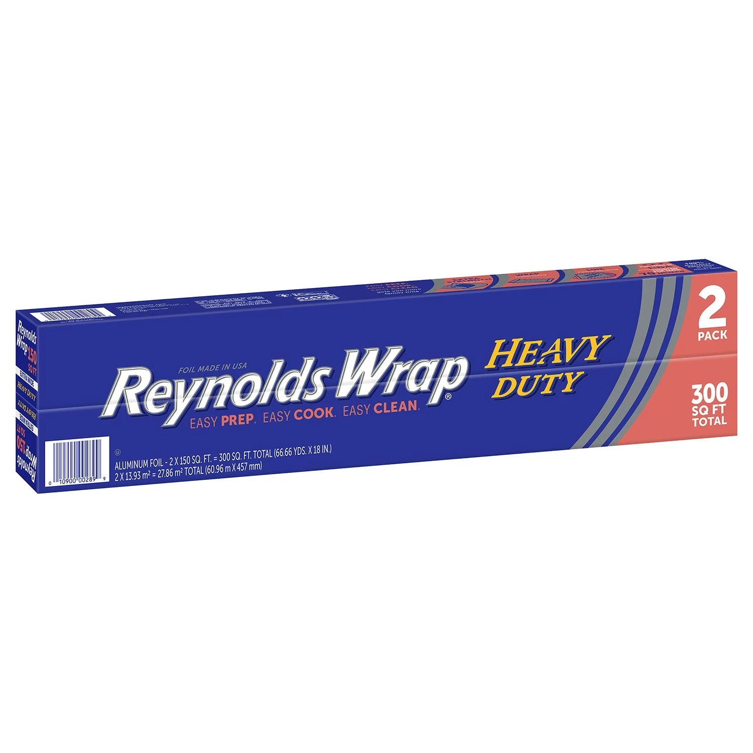 Reynolds Wrap 18" Heavy Duty Aluminum Foil 2 Pack - 18"x150sq.ft/2pc