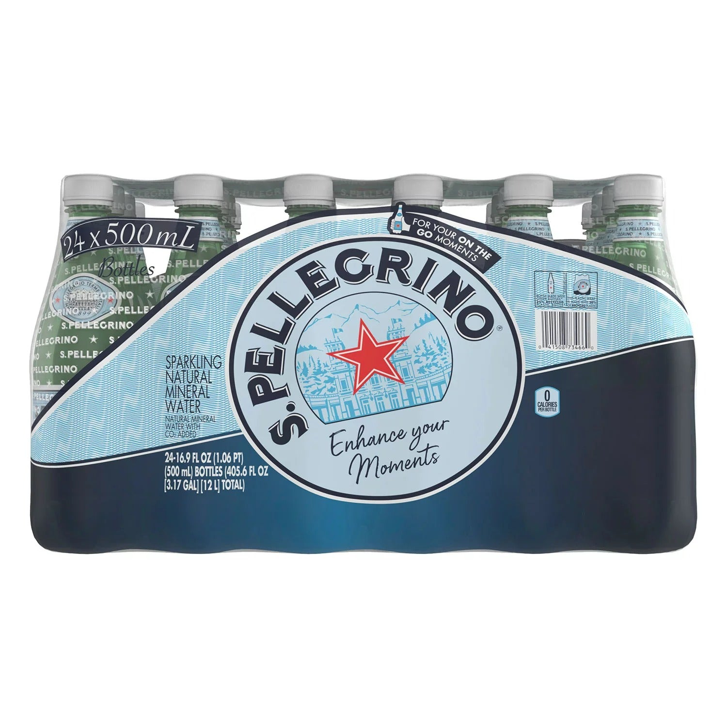 S.Pellegrino Sparkling Natural Mineral Water - 16.9oz/24pk