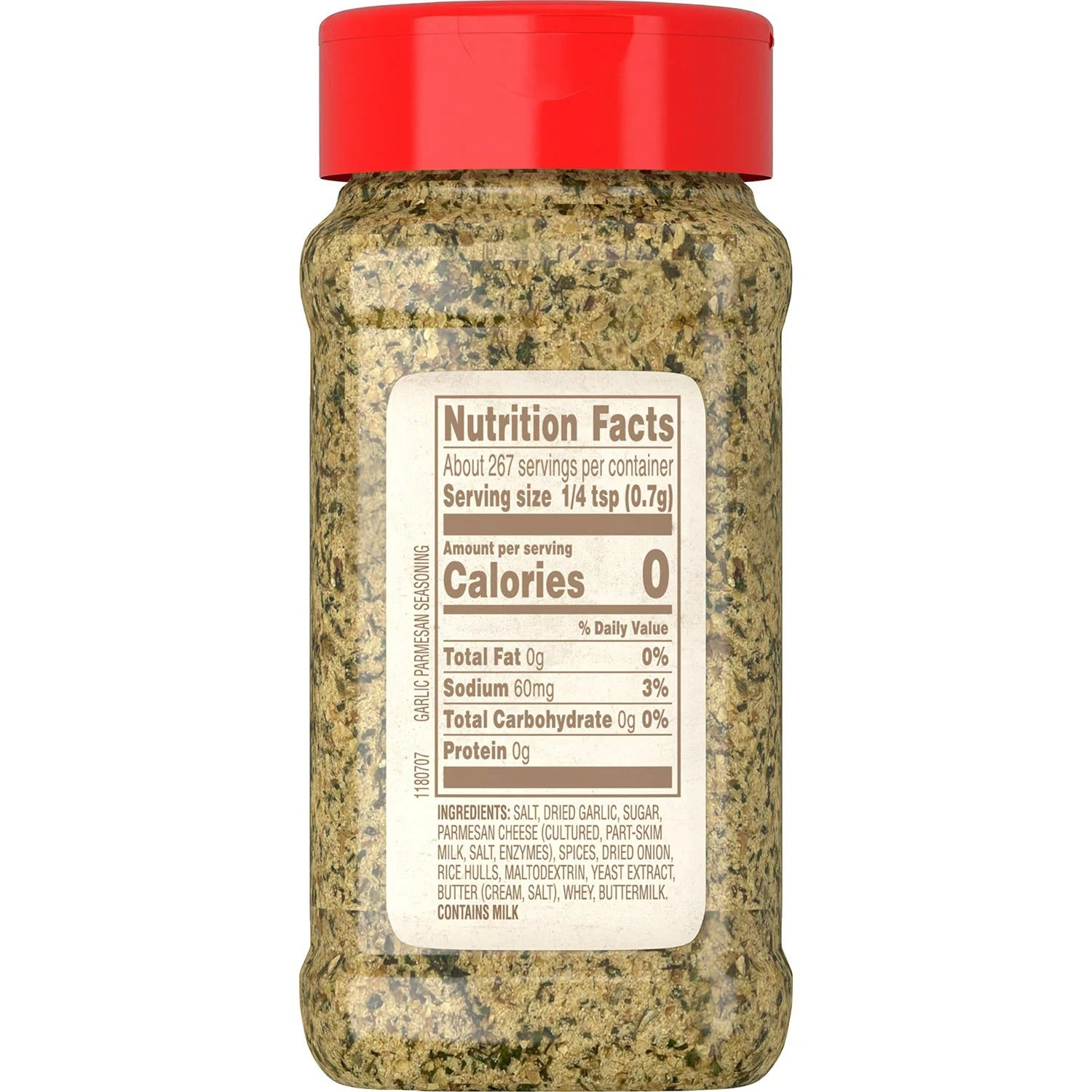 Weber Garlic Parmesan Seasoning-6.6oz/1pk