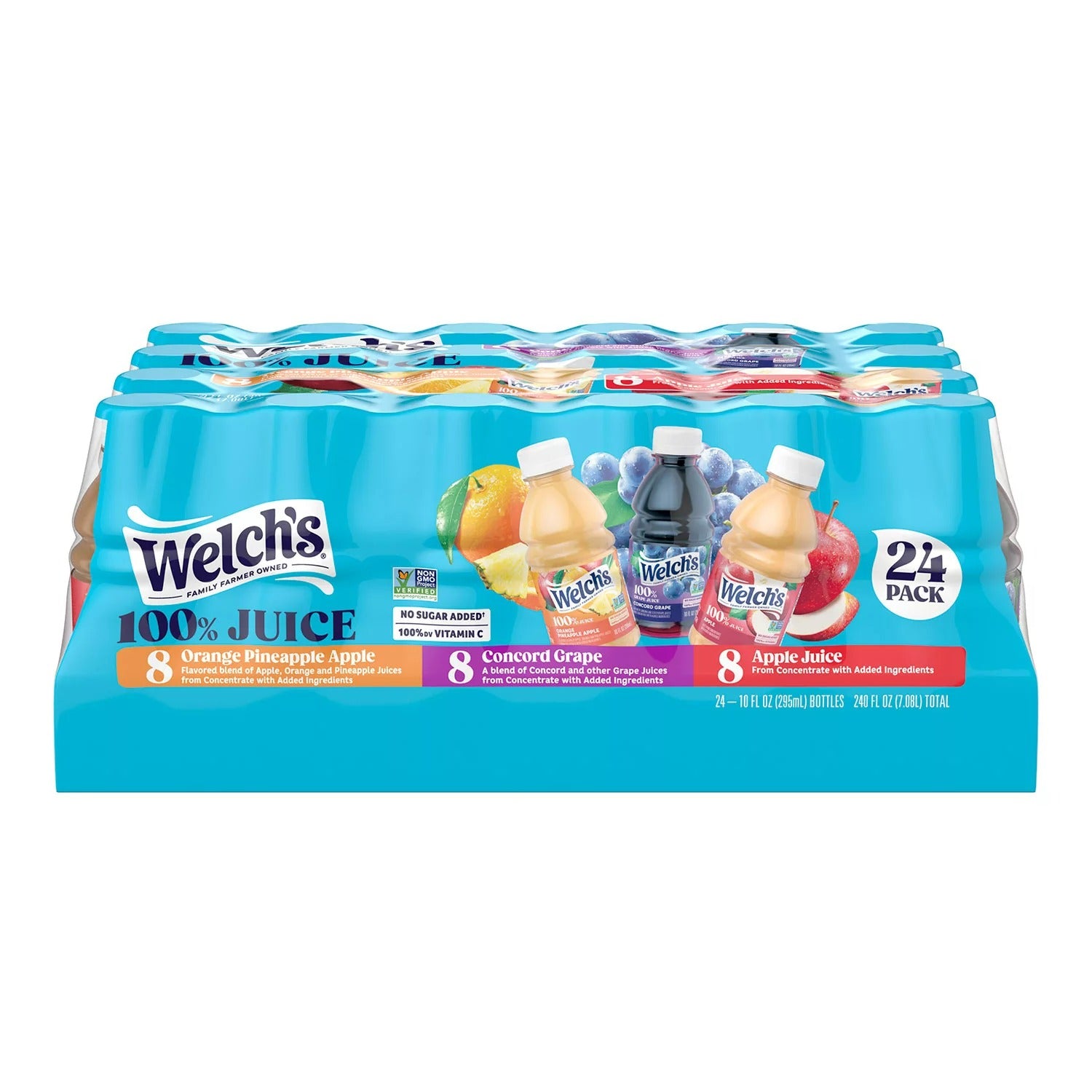 Welchs 100% Juice Variety Pack - 10oz/24pk