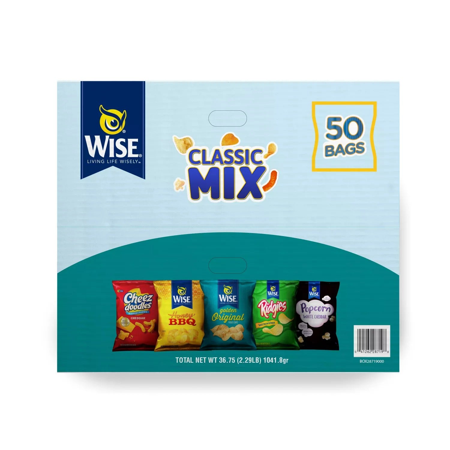 Wise Variety Pack Snacks - (0.6-0.75)oz/50pk