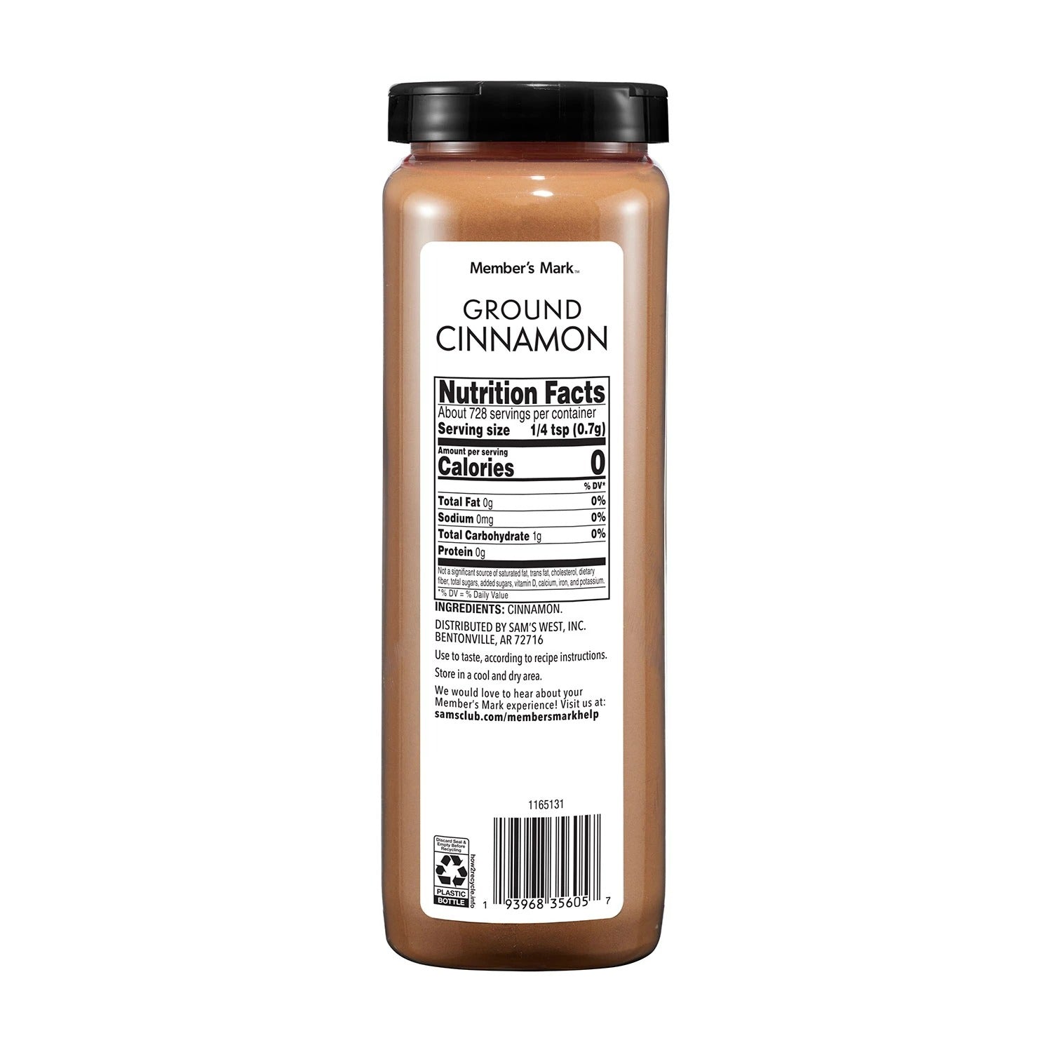 Member's Mark Ground Cinnamon Seasoning - 18oz/1pk