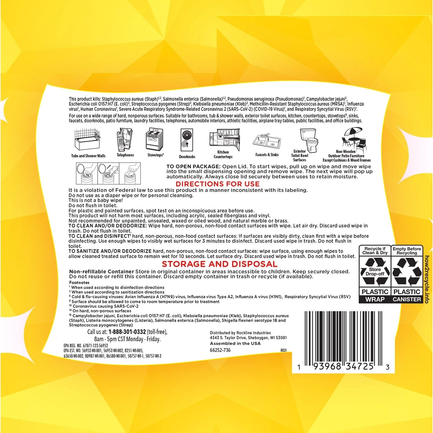 Member's Mark Disinfecting Wipes Variety Pack - 78ct/4pk