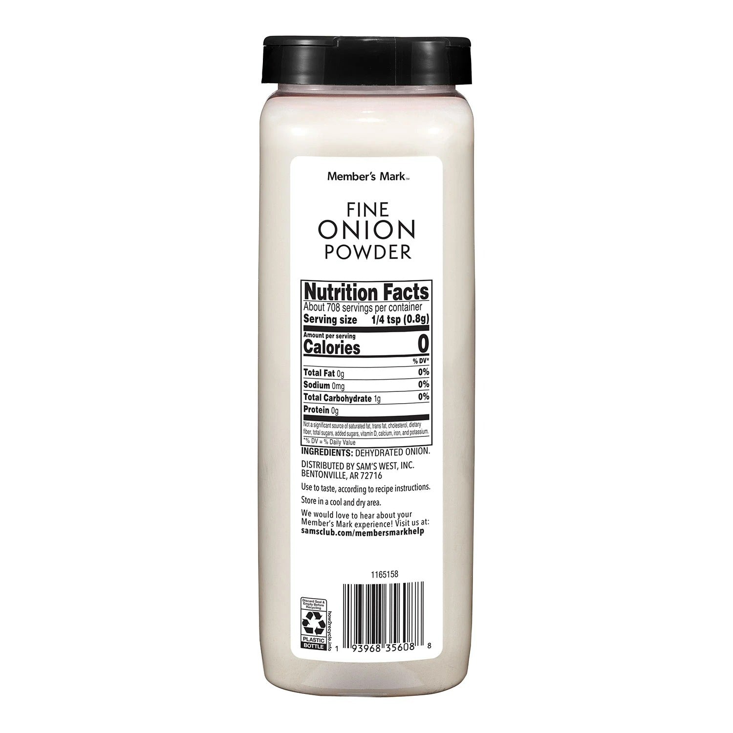 Member's Mark Onion Powder Seasoning - 20oz/1pk