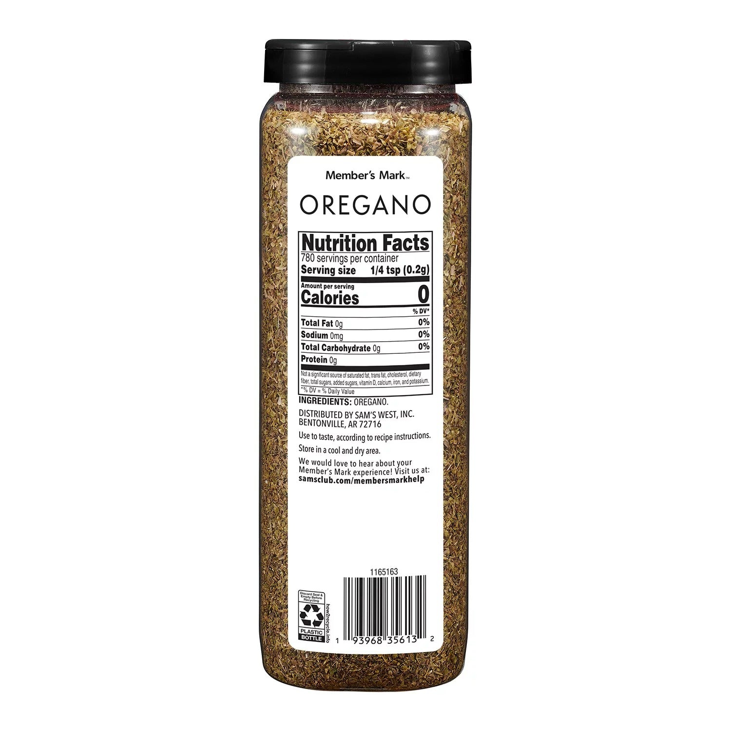 Member's Mark Oregano Seasoning - 5.5oz/1pk