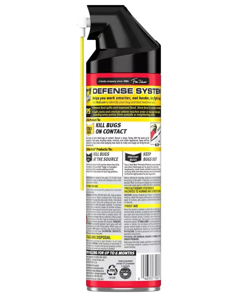 RAID MAX Roach & ANT AERO - 14.5oz/6pk
