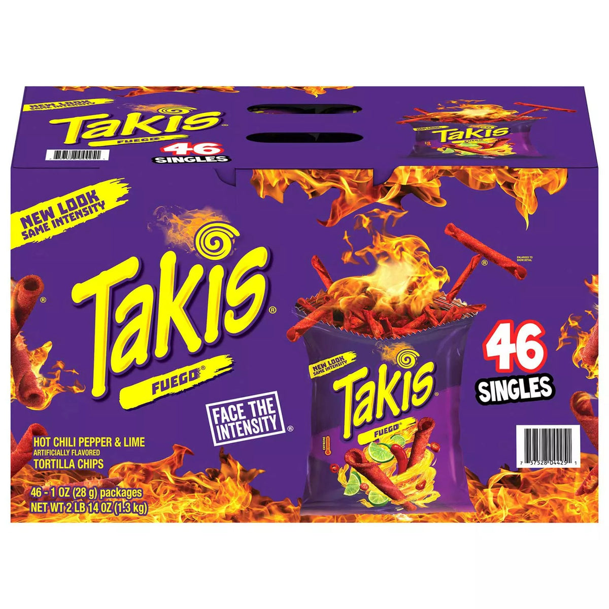 Takis Fuego Rolled Tortilla Chips - 1oz/46pk