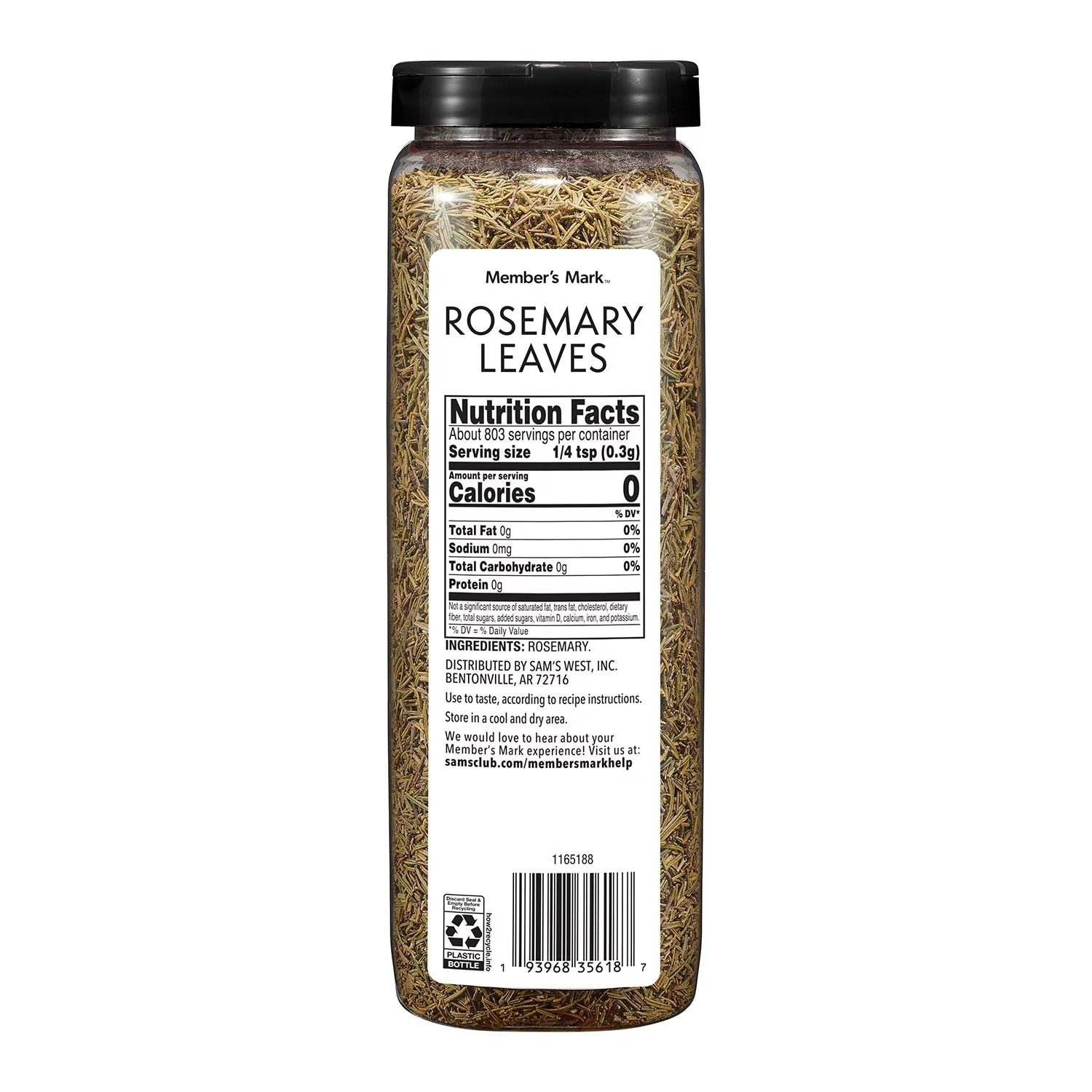 Member's Mark Rosemary Leaves Seasoning - 8.5oz/1pk