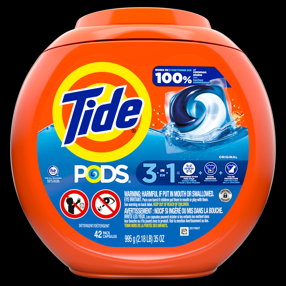 Tide PODS Laundry Detergent Pacs Original Scent - 42ct/4pk