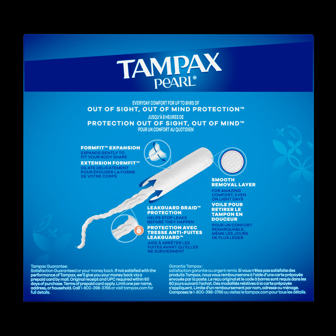 Tampax Pearl Tampons Trio Multipack Regular/Super/Super Plus Absorbency Unscented - 34ct/6pk