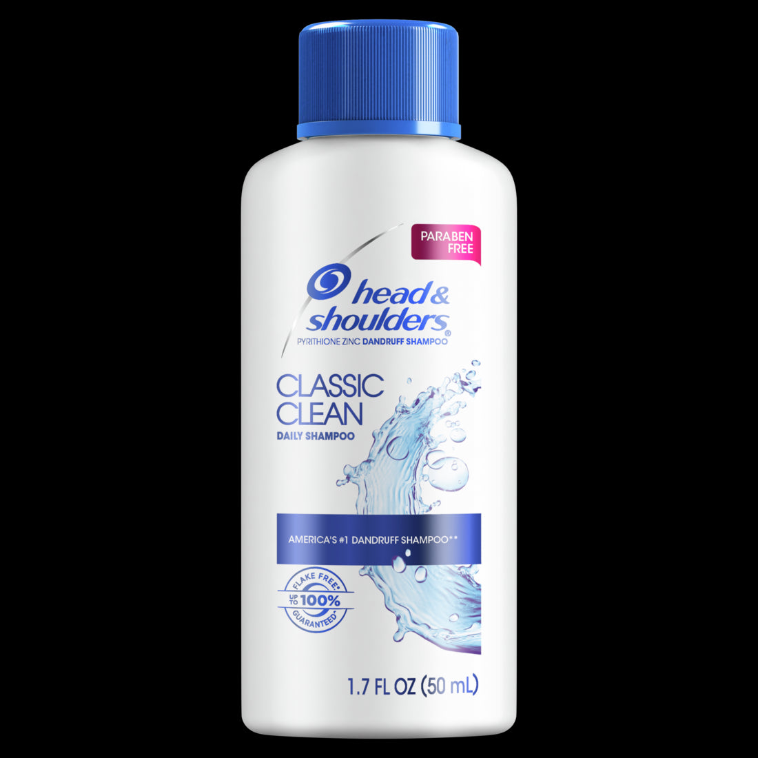 Head and Shoulders Dandruff Shampoo Anti-Dandruff Treatment Classic Clean for Daily Use Paraben Free - 1.7oz/36pk