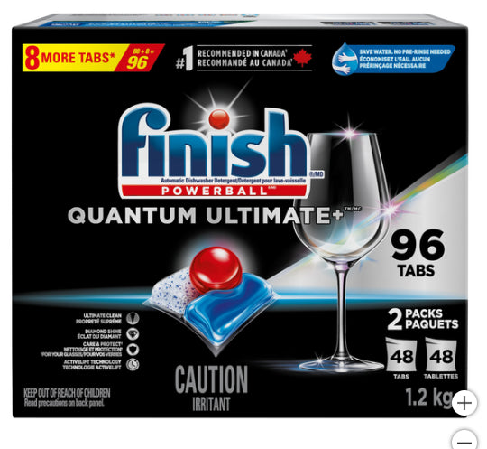 Finish Powerball Quantum Ultimate Plus - 96ct/1pk