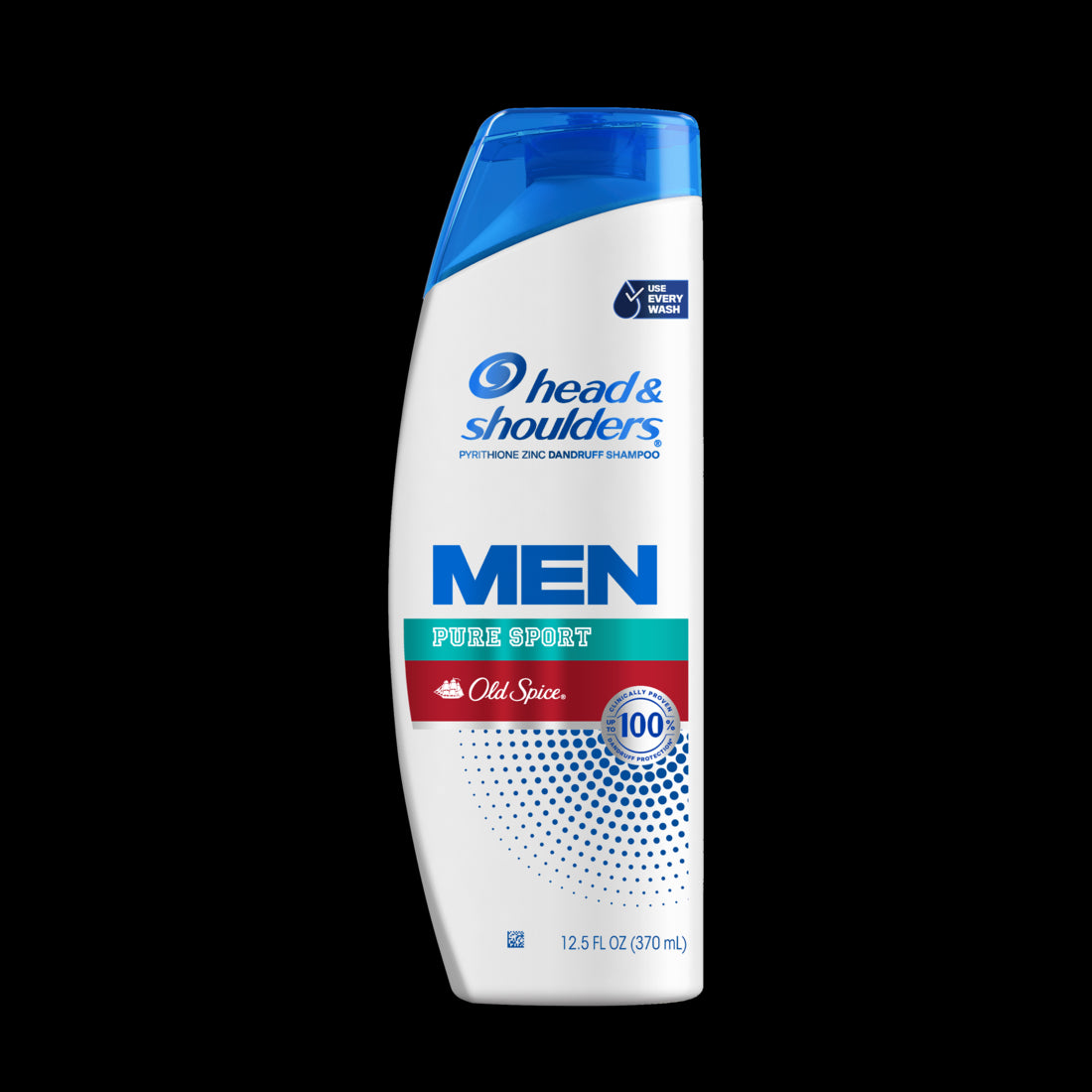 Head & Shoulders Mens Dandruff Shampoo, Anti-Dandruff Treatment, Old Spice Pure Sport - 12.5oz/6pk