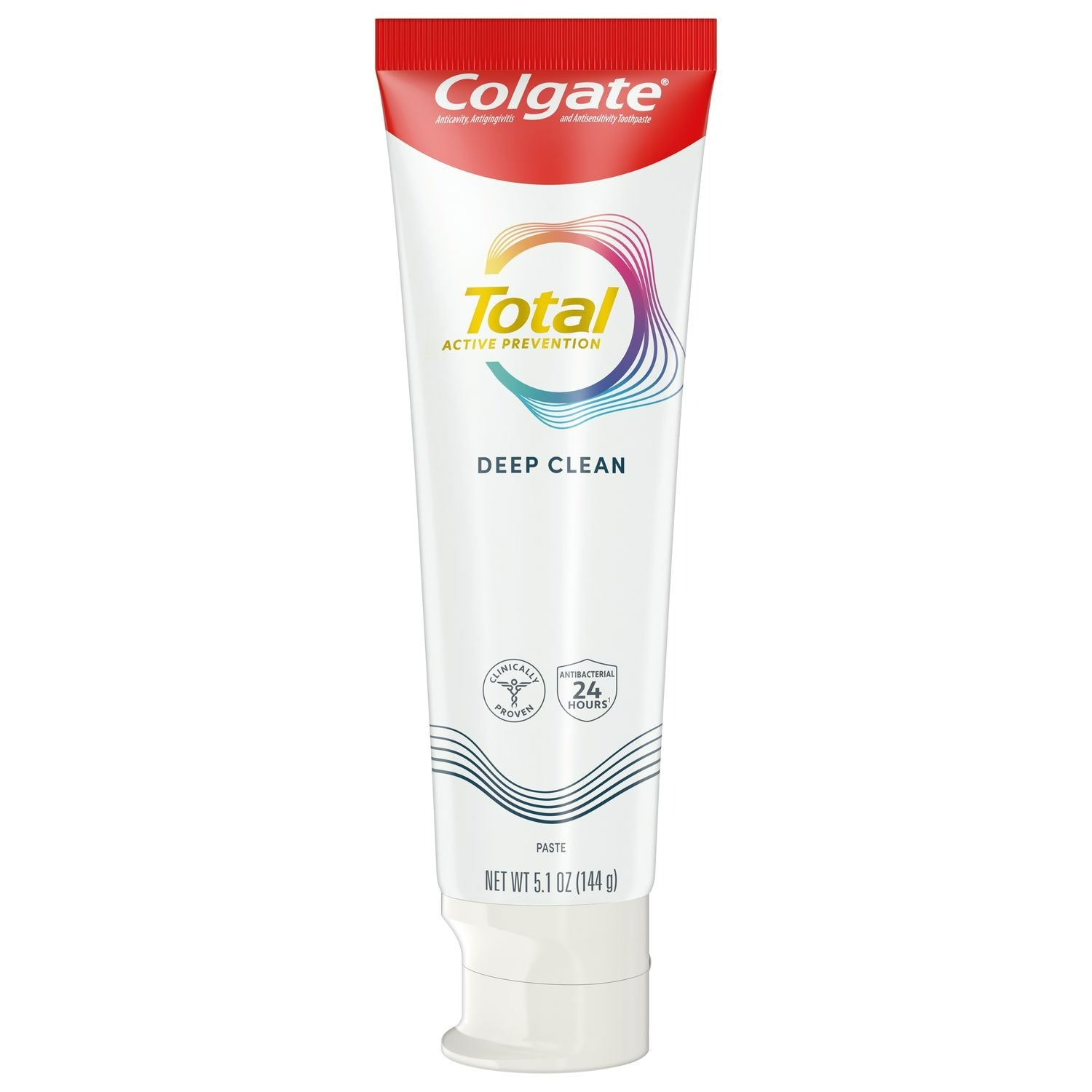 Colgate Total Toothpaste Deep Clean Paste - 5.1oz/24pk