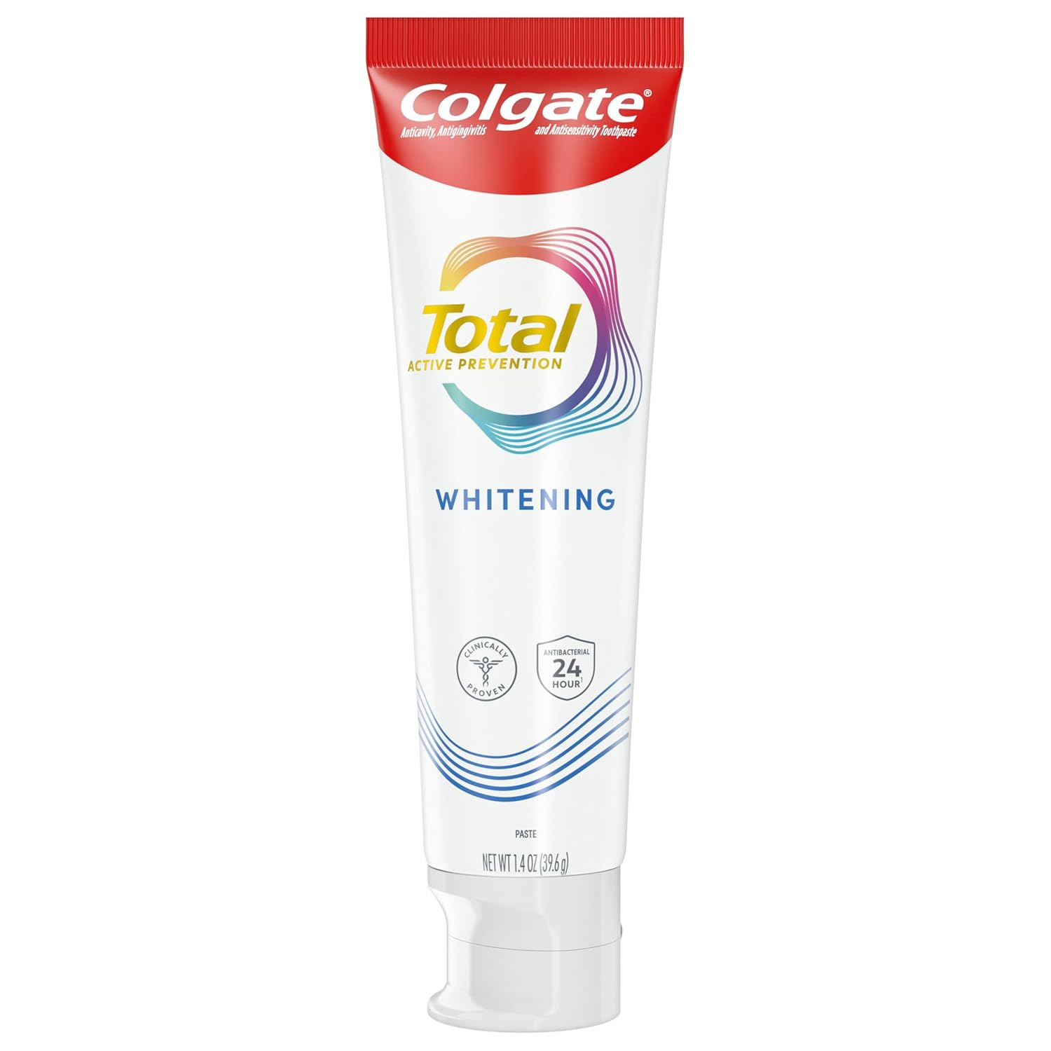 Colgate Total Toothpaste Whitening Paste - 1.4oz/24pk