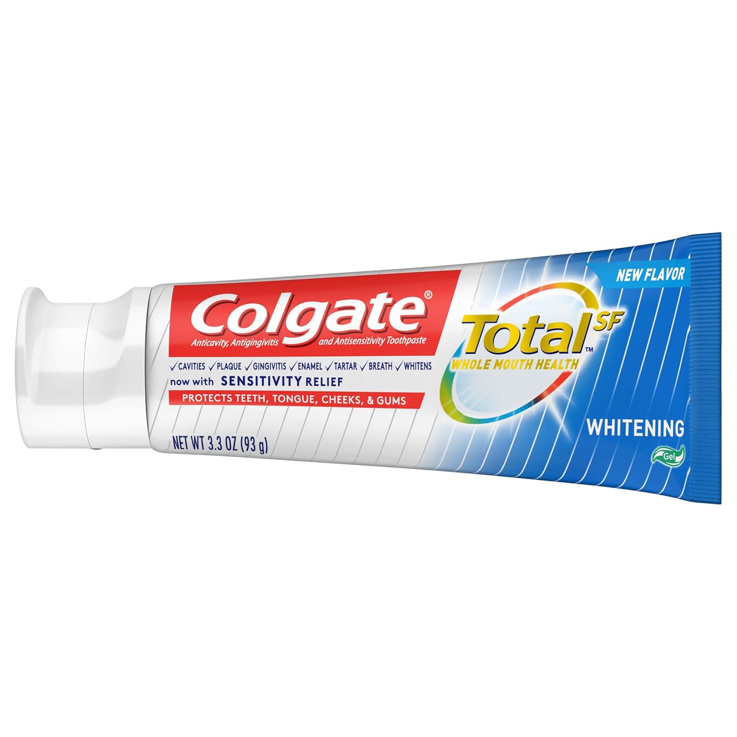 Colgate Total Toothpaste Whitening Gel - 3.3oz/24pk