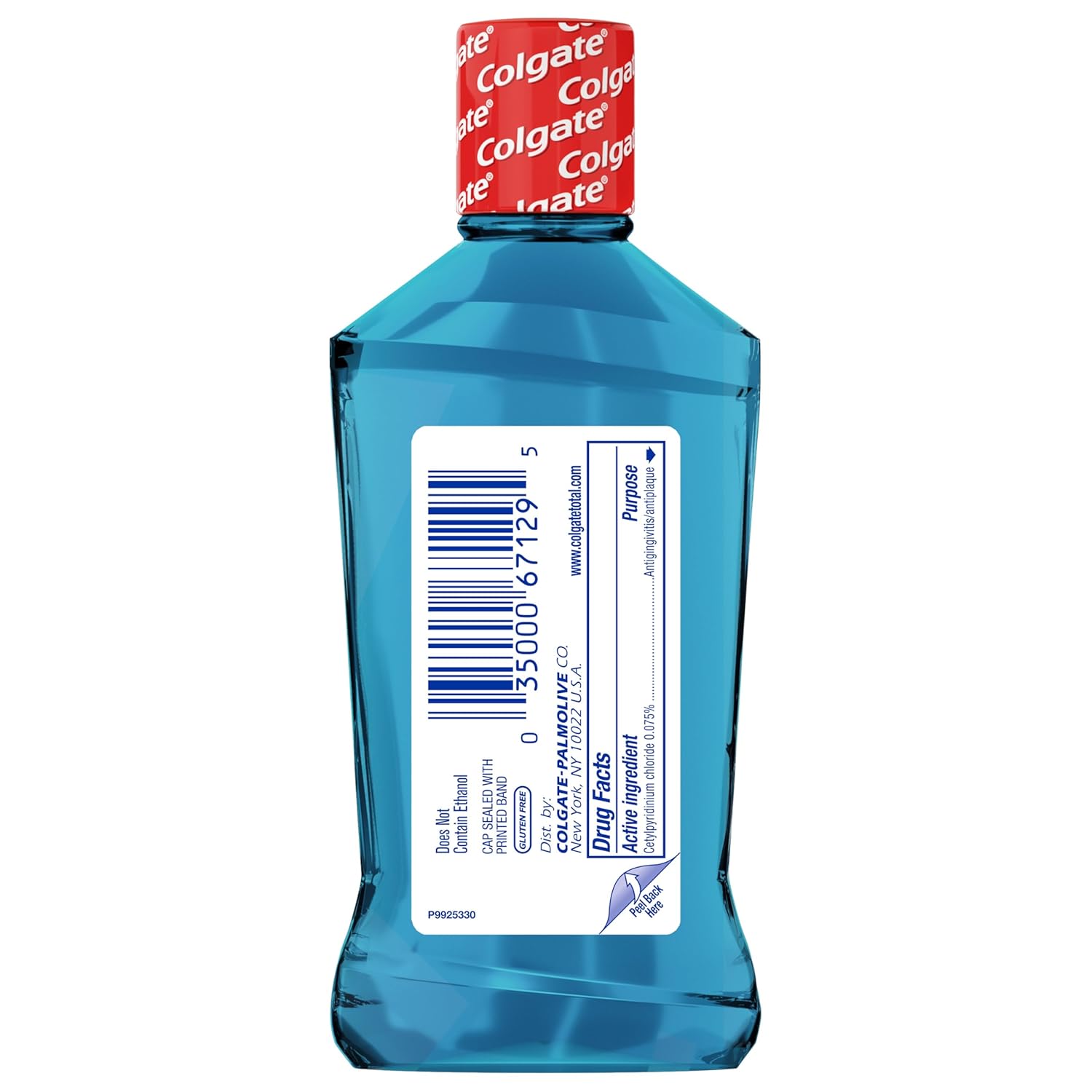 Colgate Total Mouthwash Peppermint - 60ml/24pk