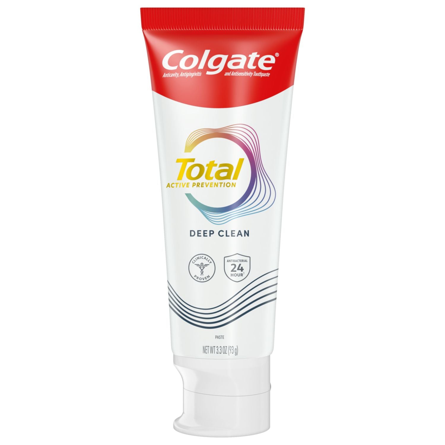 Colgate Total Toothpaste Deep Clean Paste - 3.3oz/24pk