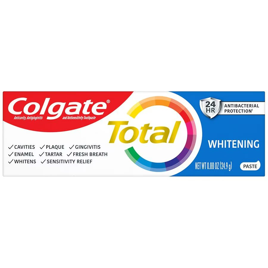 Colgate Total Toothpaste Whitening Paste - 0.88oz/24pk