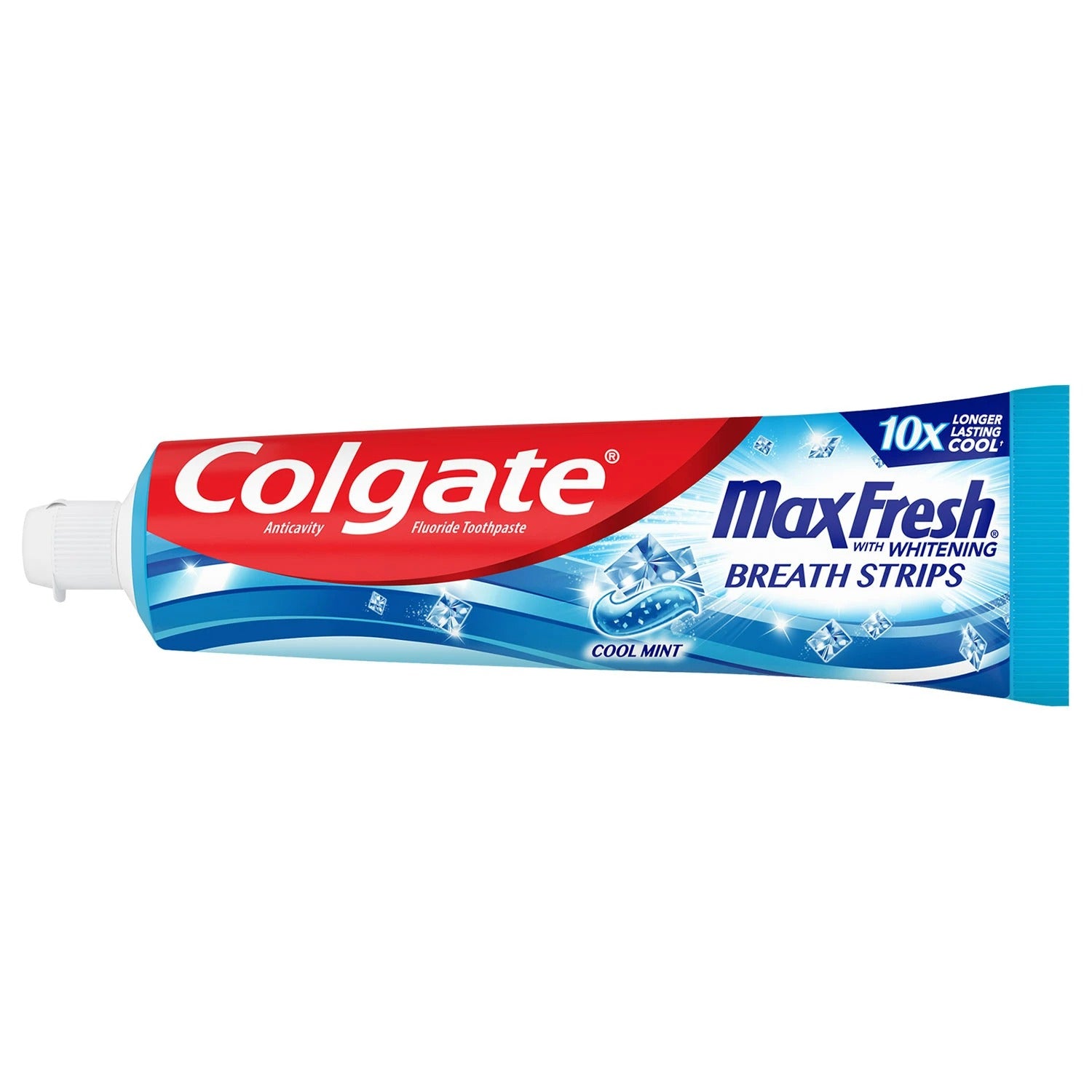 Colgate MaxFresh Toothpaste with Mini Breath Strips Cool Mint - (5x7.3)oz/1pk