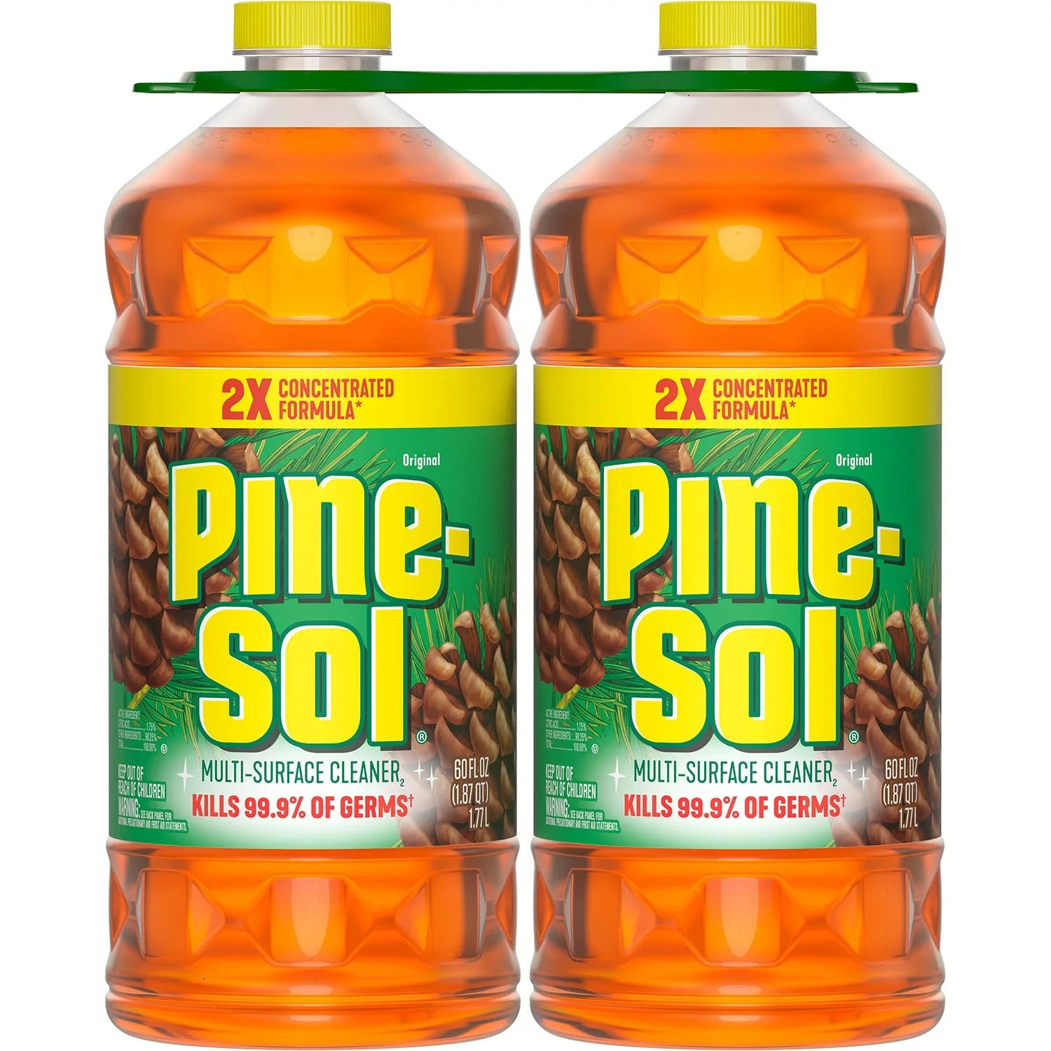 Pine-Sol Multi-Surface Cleaner Pine Scent - (2x60)oz/1pk