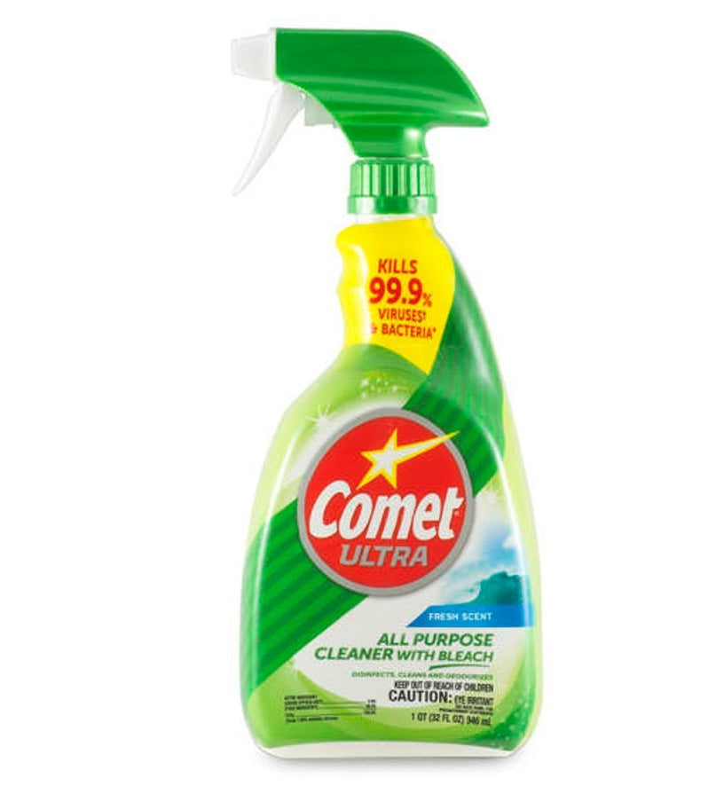 Comet Ultra All-Purpose Cleaner w/Bleach Trigger Spray Fresh Scent - 32oz/9pk